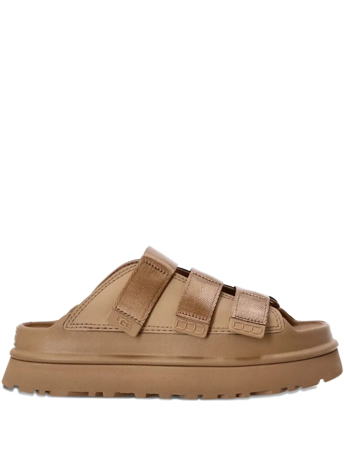 Ugg Woman "goldenglow Slide" Mule In Brown