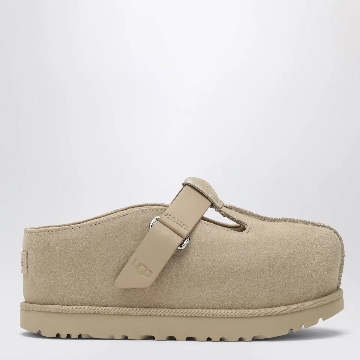 Goldenstar Hi Suede Clogs In Sand