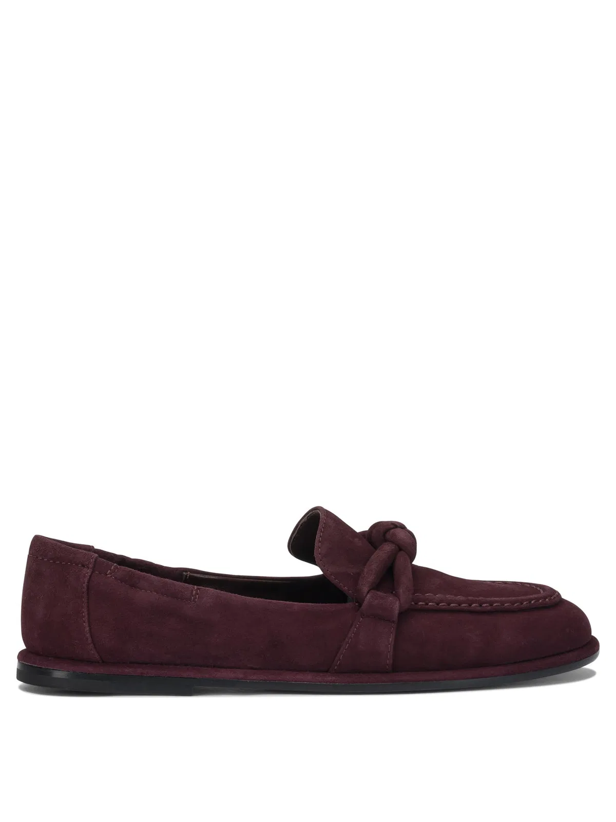 Bordeaux Leather Loafers