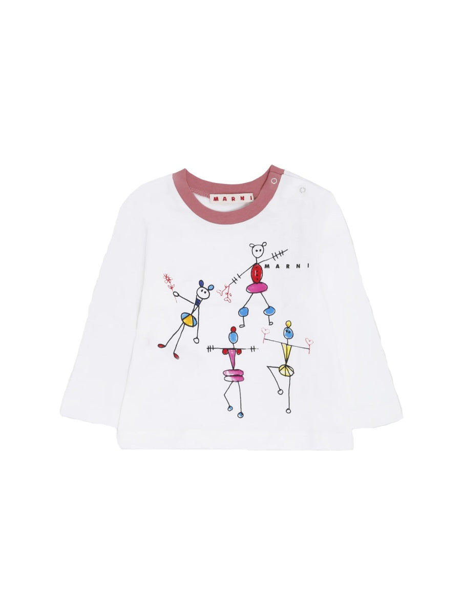 T-Shirt With Stylized Logo