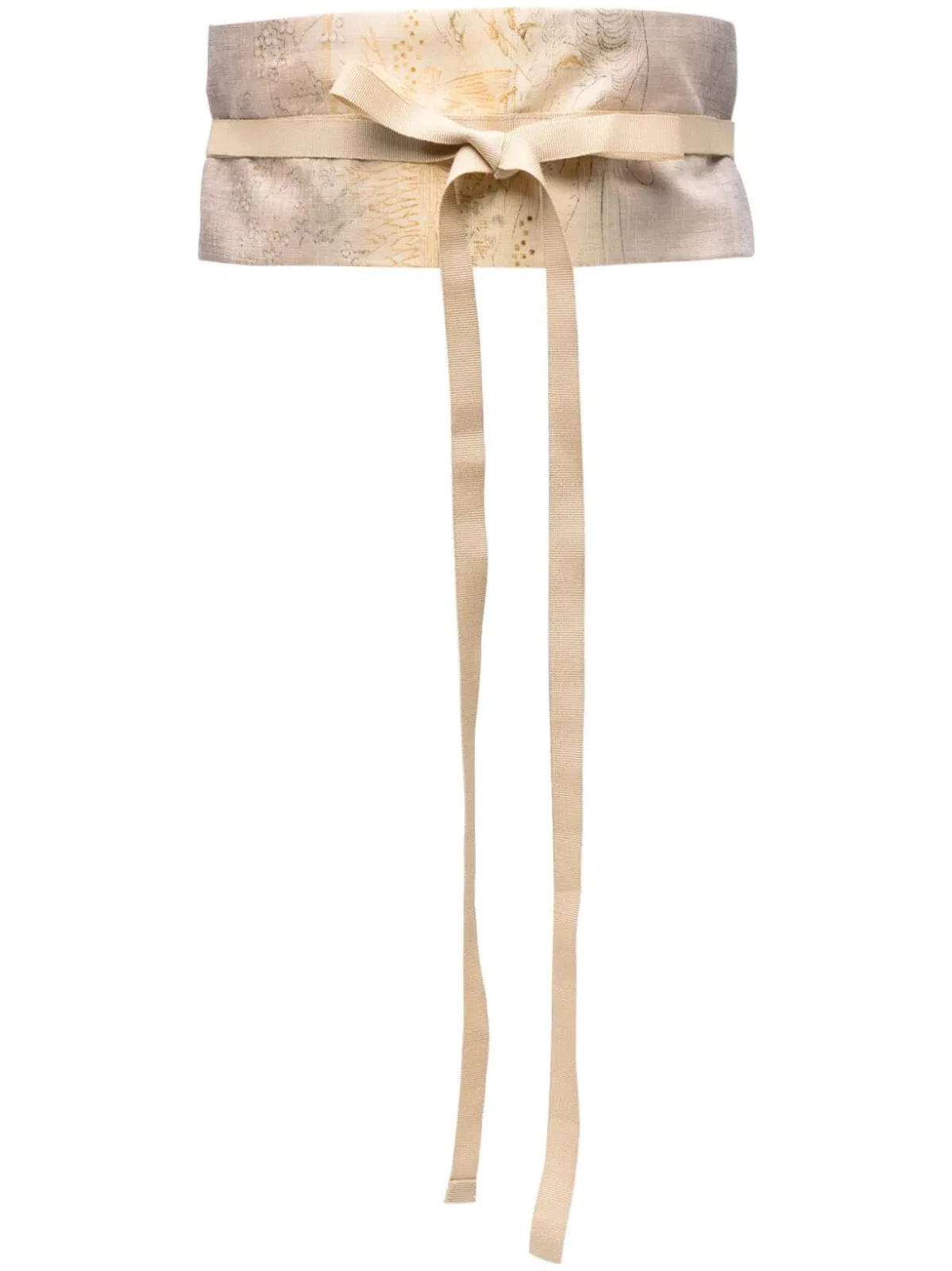 Obi Embroidered Belt