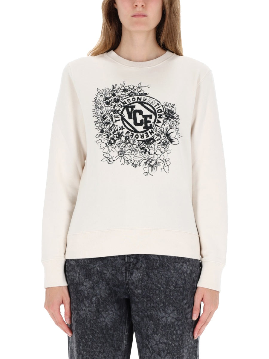Sweatshirt With Embroidery