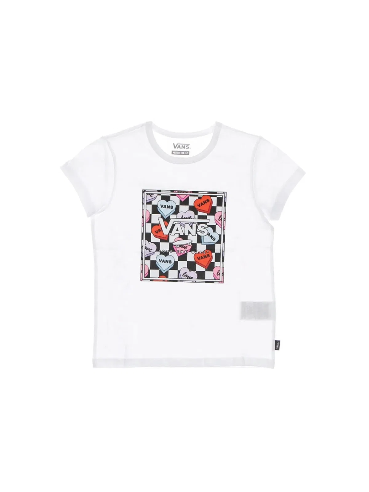 Vans "box Candy Hearts" T-shirt In White