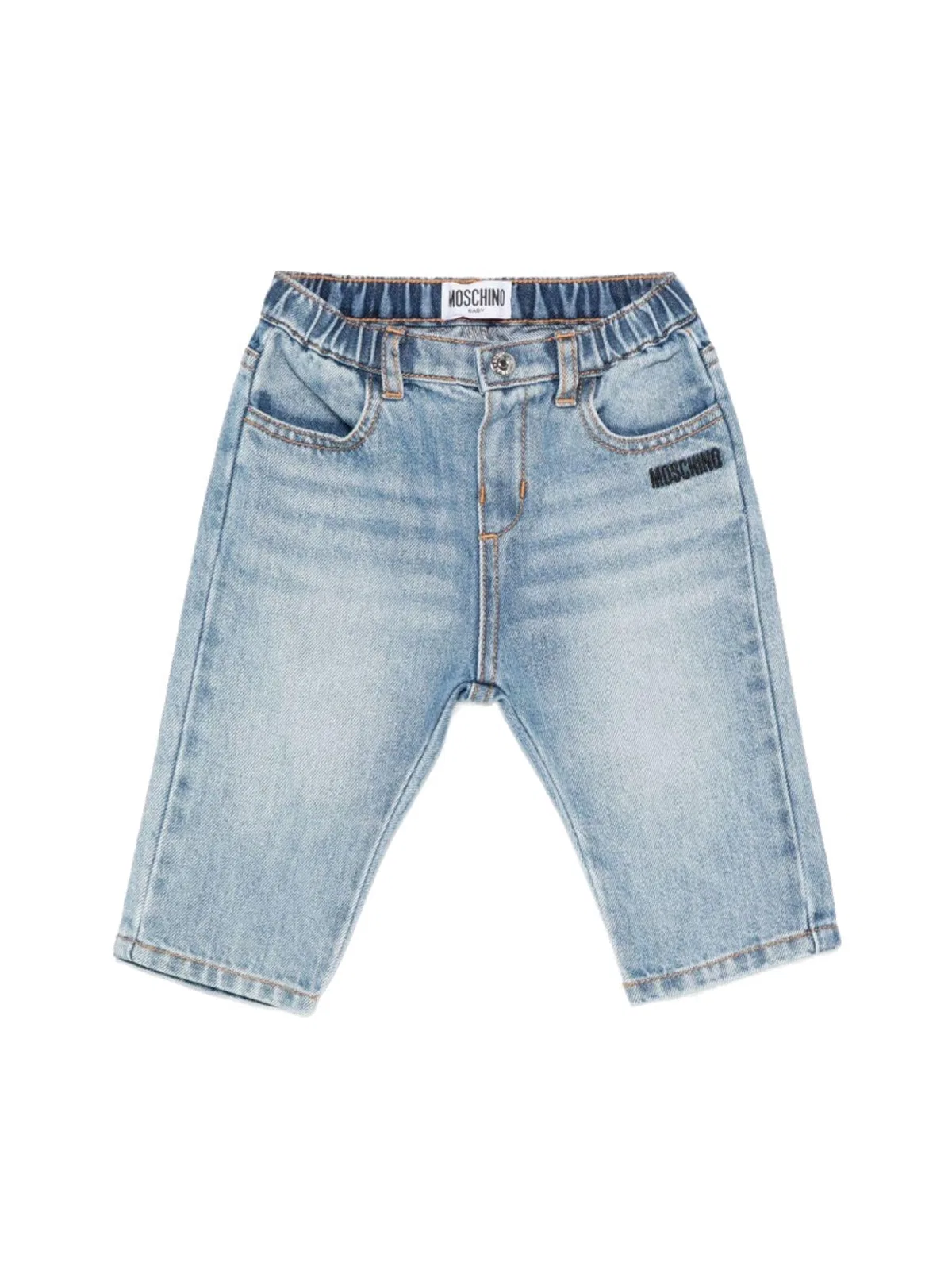 Moschino Denim Pants In Blue
