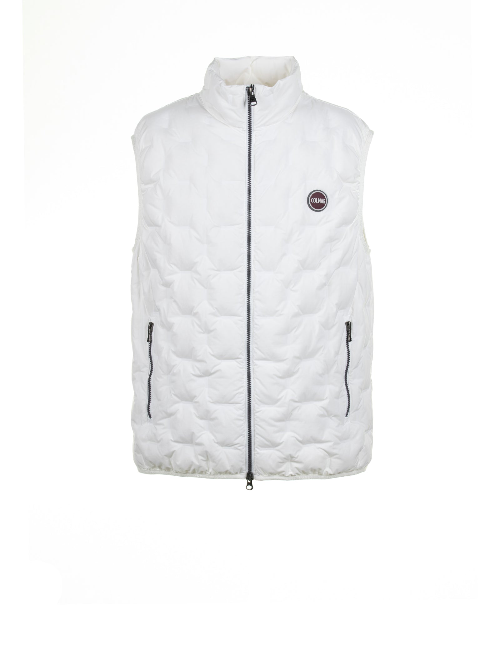 White Down Quilted Vest