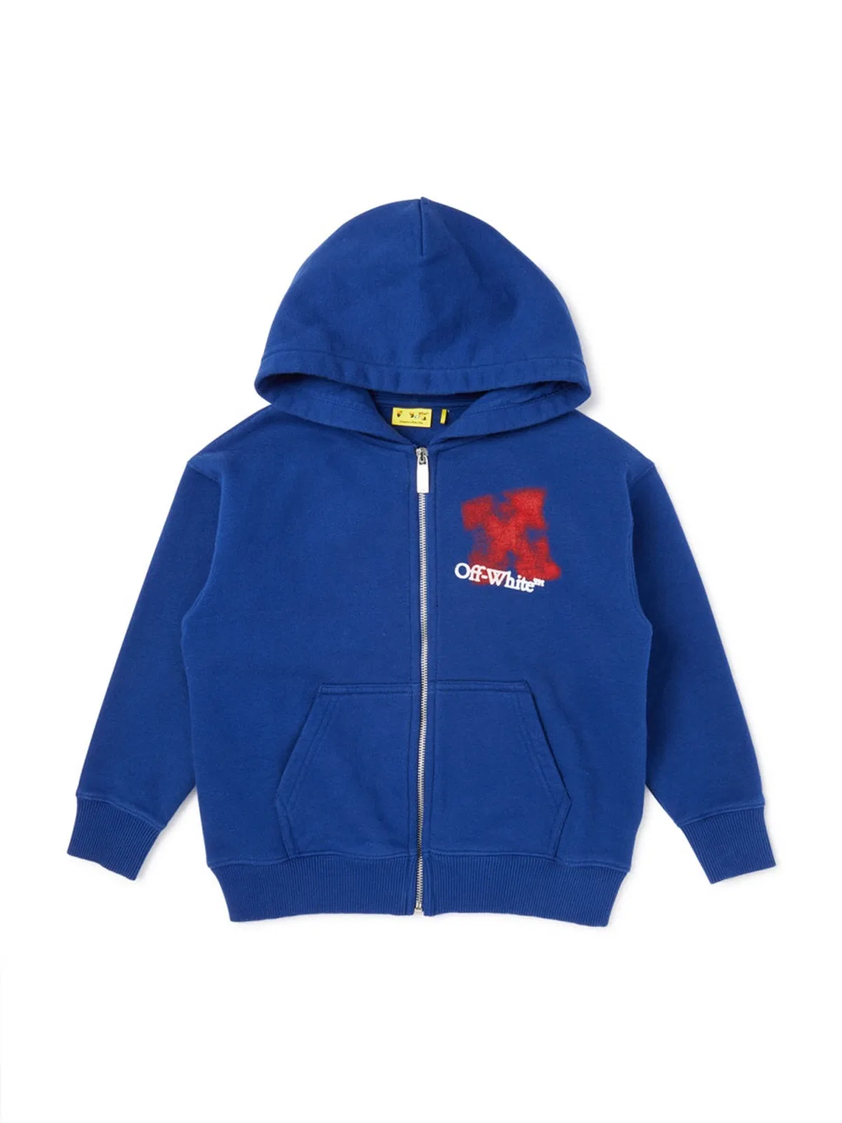 Off-white Sweatshirt With "graffiti" Logo In Blue