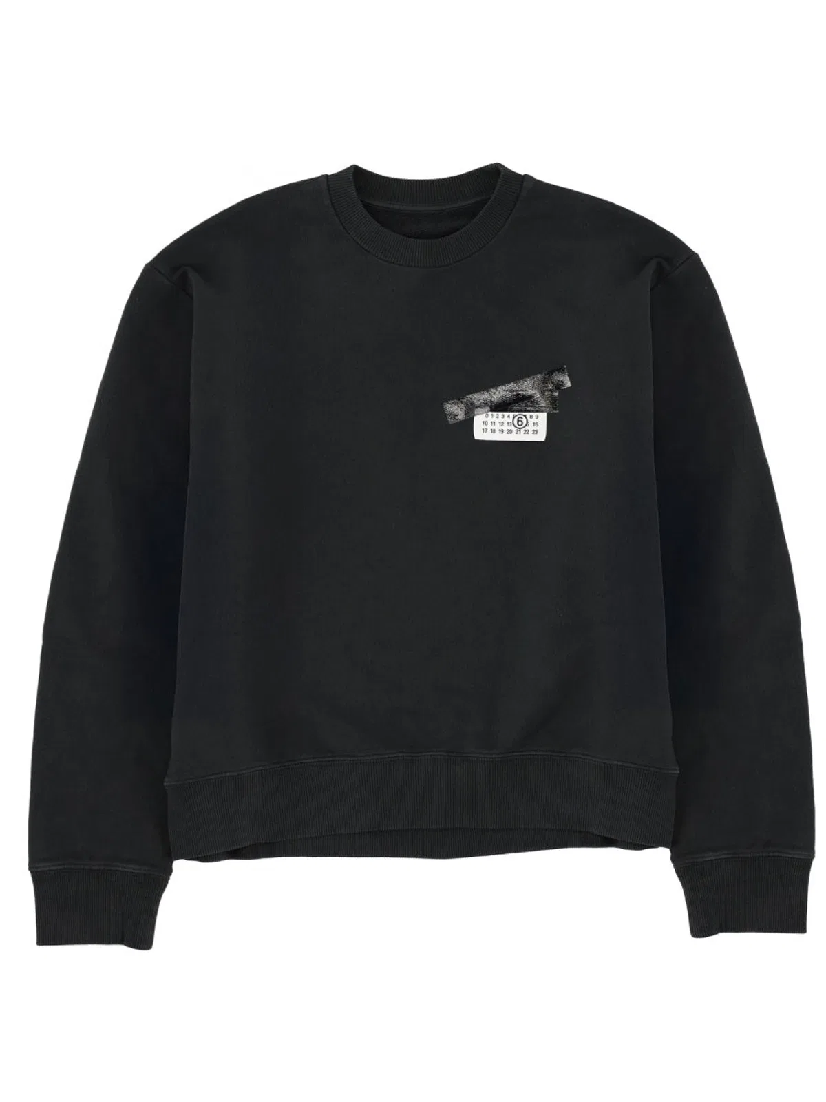 Red Wing Shoes Mm6 Maison Margiela Sweatshirt With Logo In Black