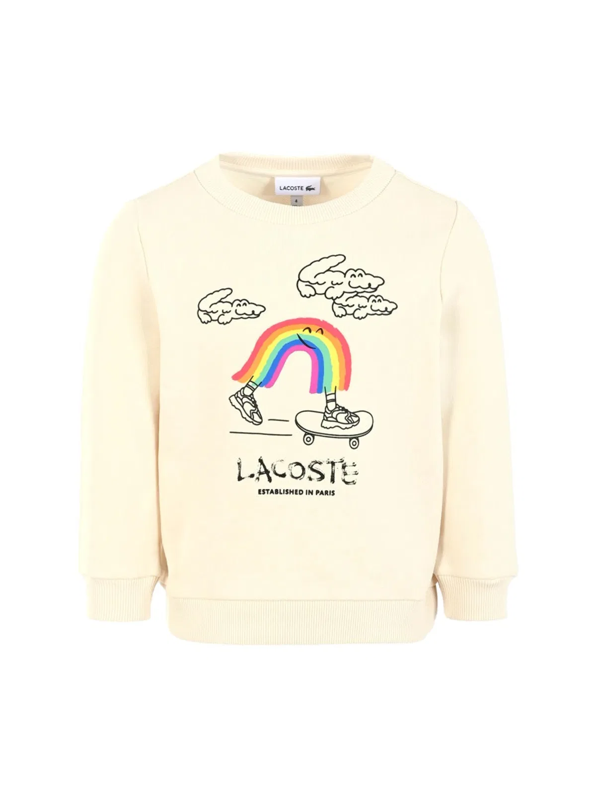 Lacoste Shirt In Ivory