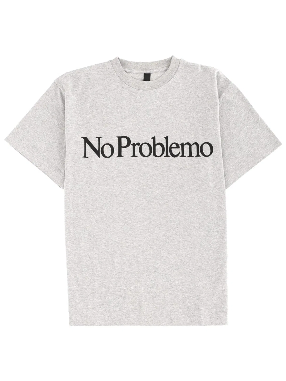 No Problemo T-shirt With Logo In Gray