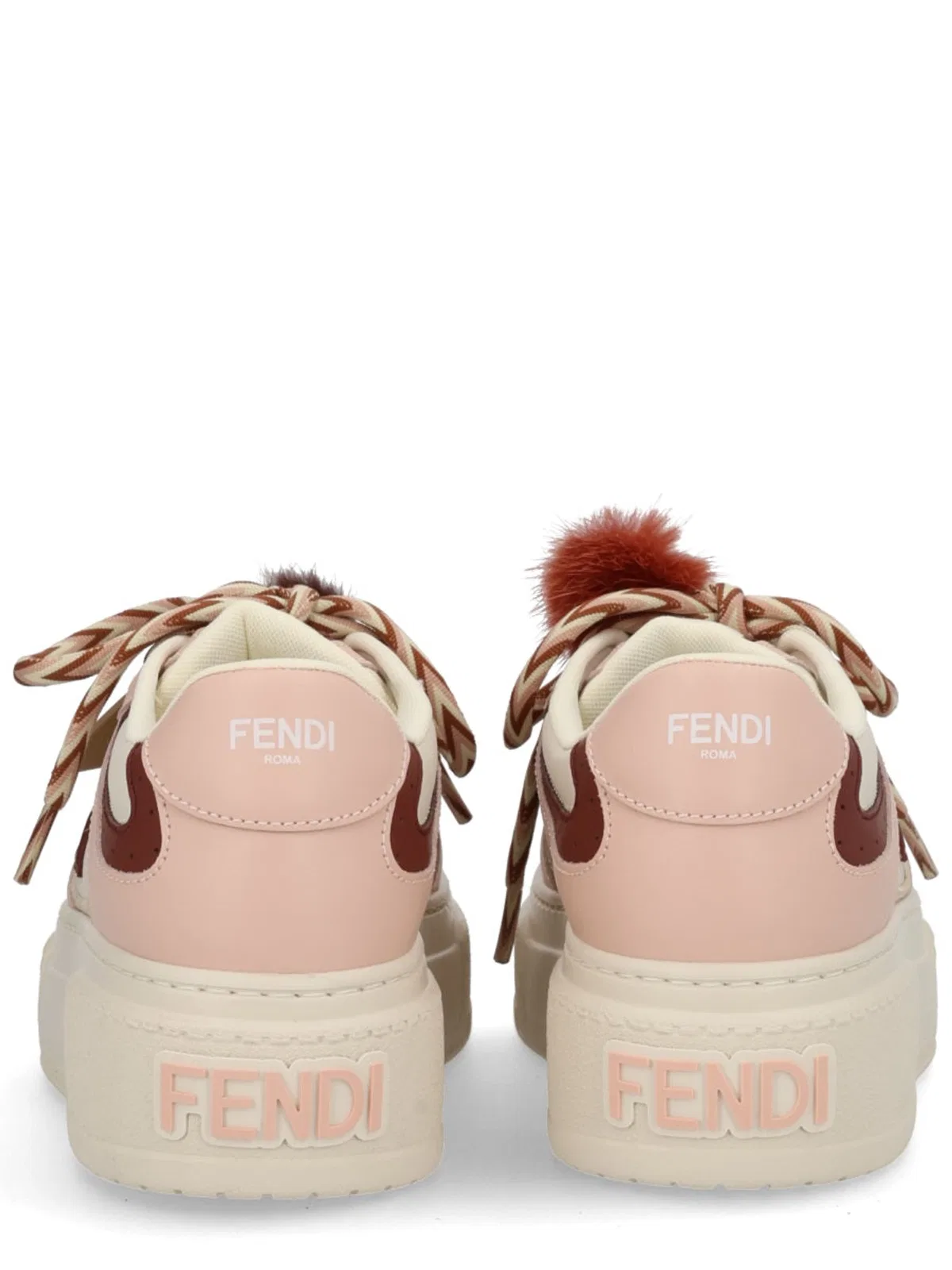 Fendi Low Top Sneaker In Pink