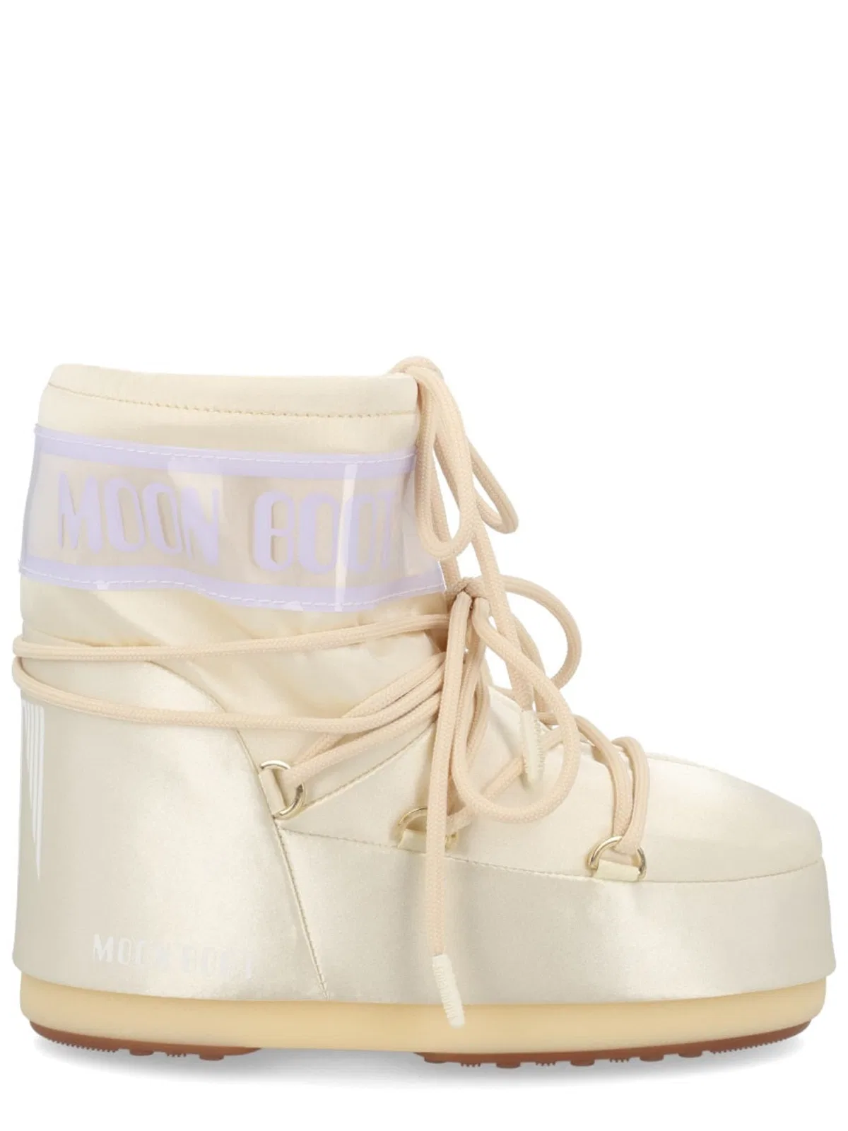 Moon Boot Ivory Polyester Boots