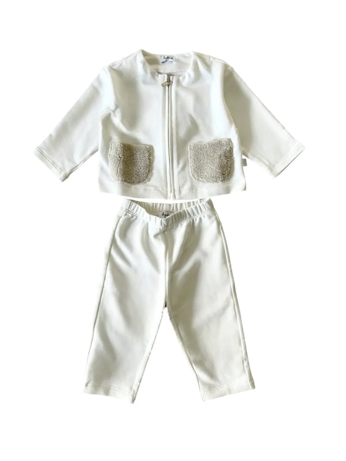 Pants Set With Sweatshirt