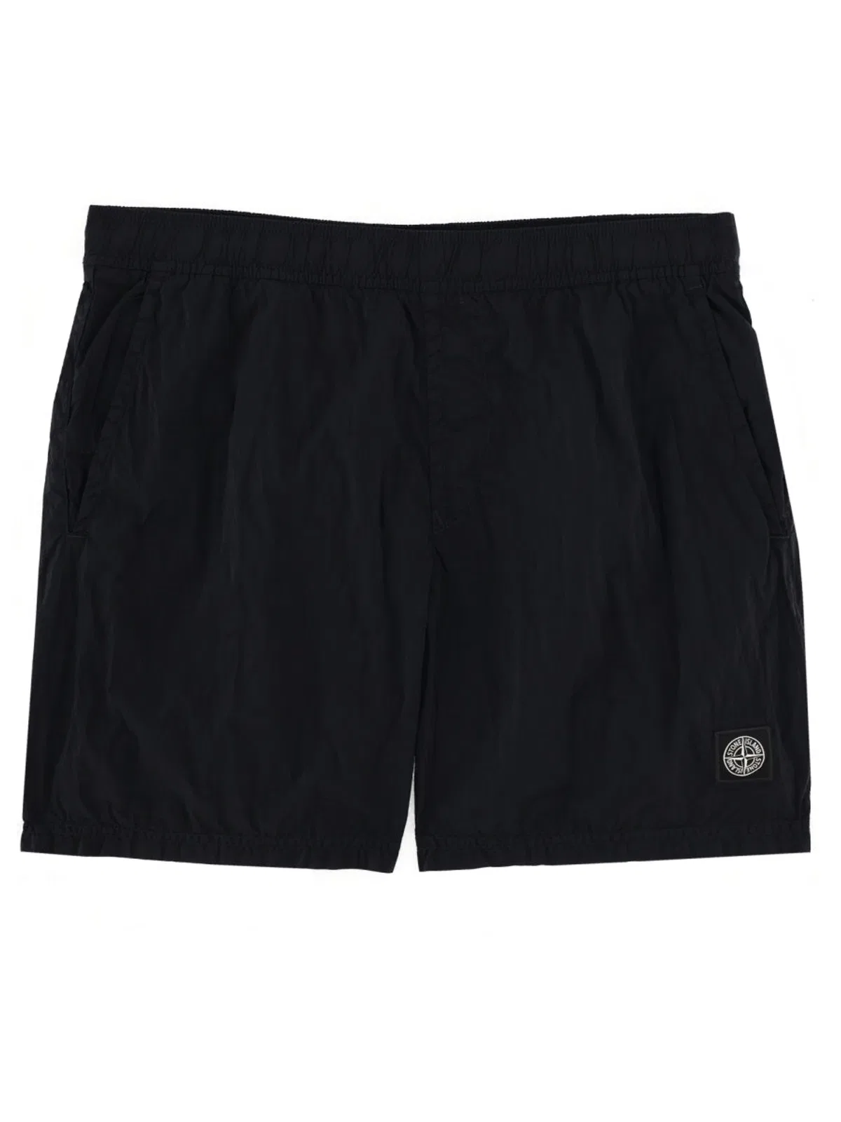 Swimsuit With Logo Patch