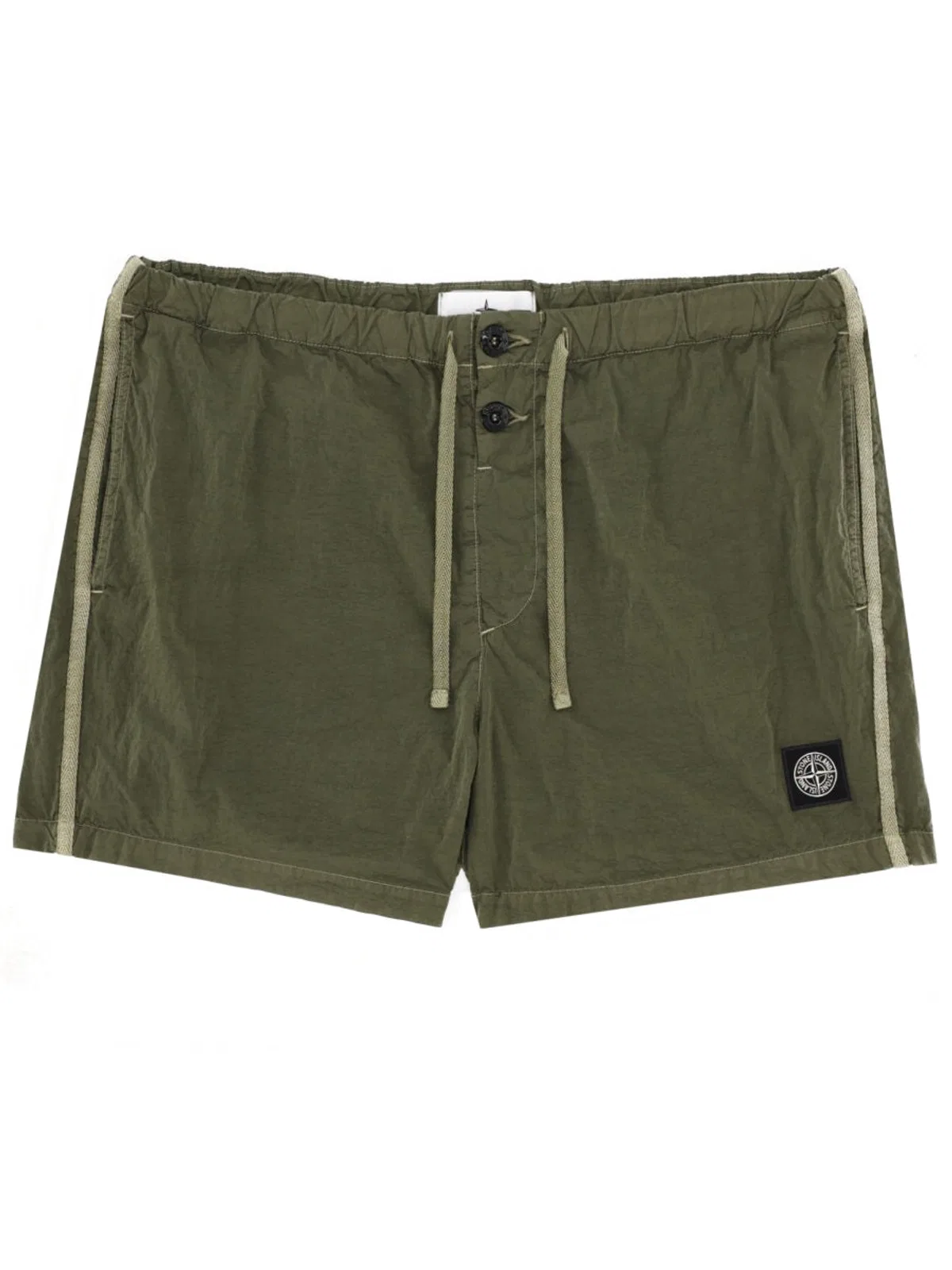 Swimsuit With Logo Patch