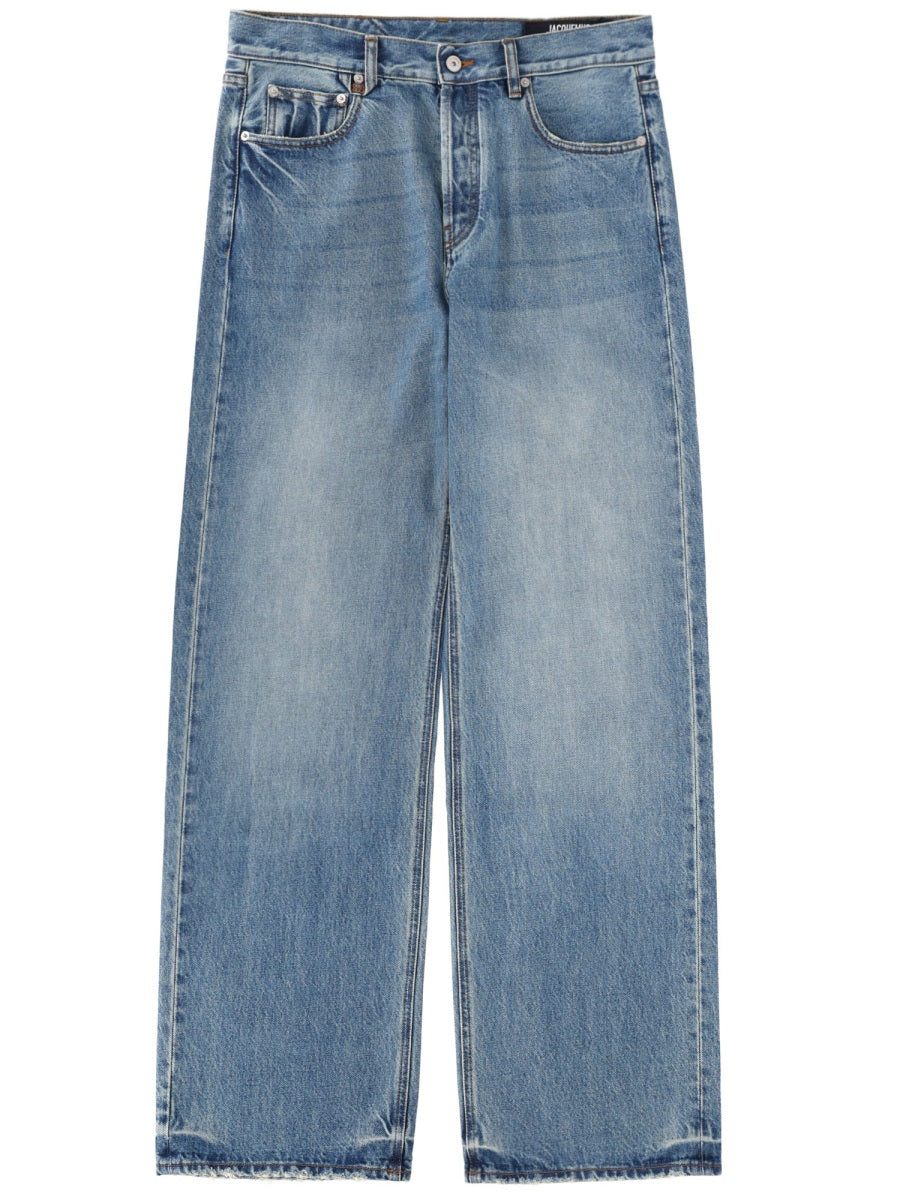 "Le De-Nimes Droit" Jeans