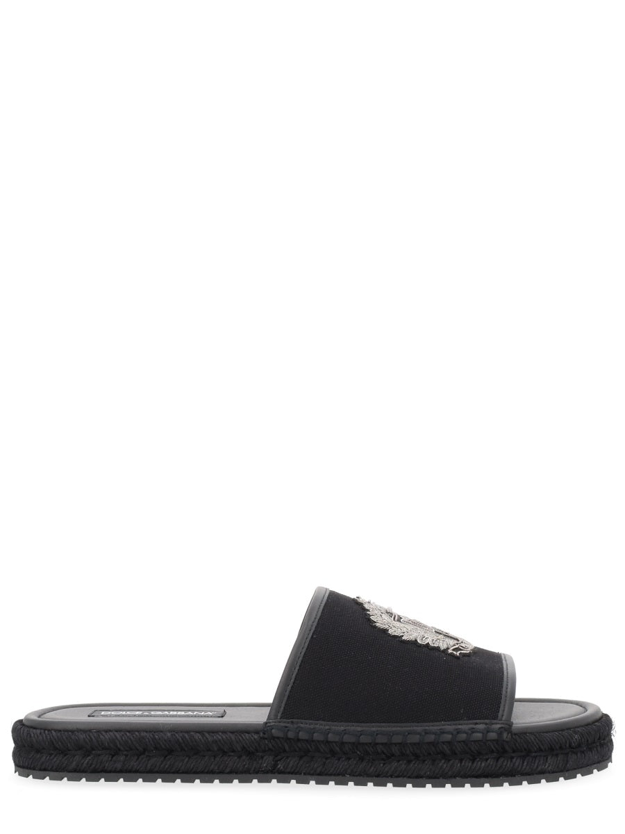 Dolce & Gabbana Espadrille With Logo