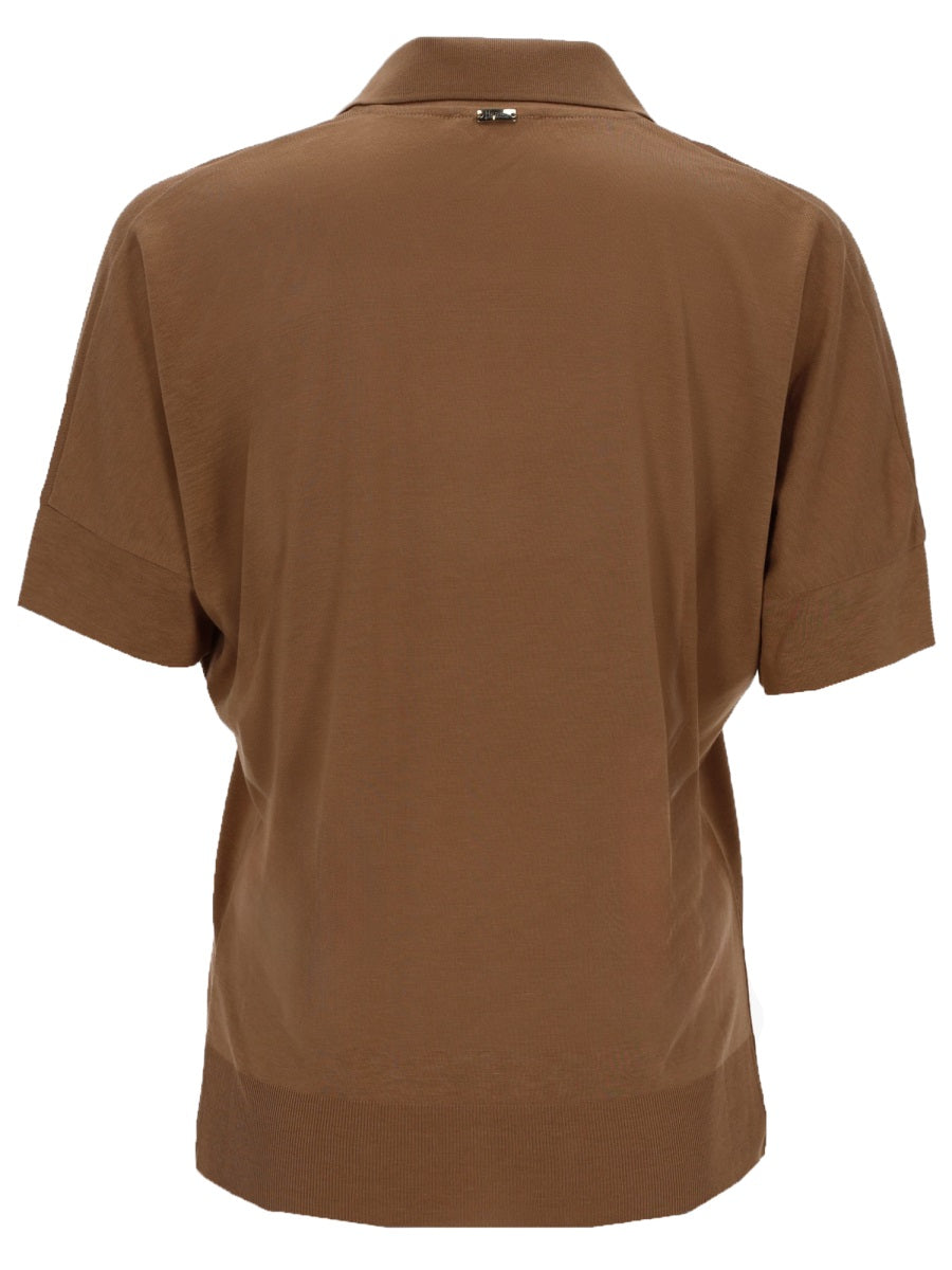 Cotton Blend Polo Shirt