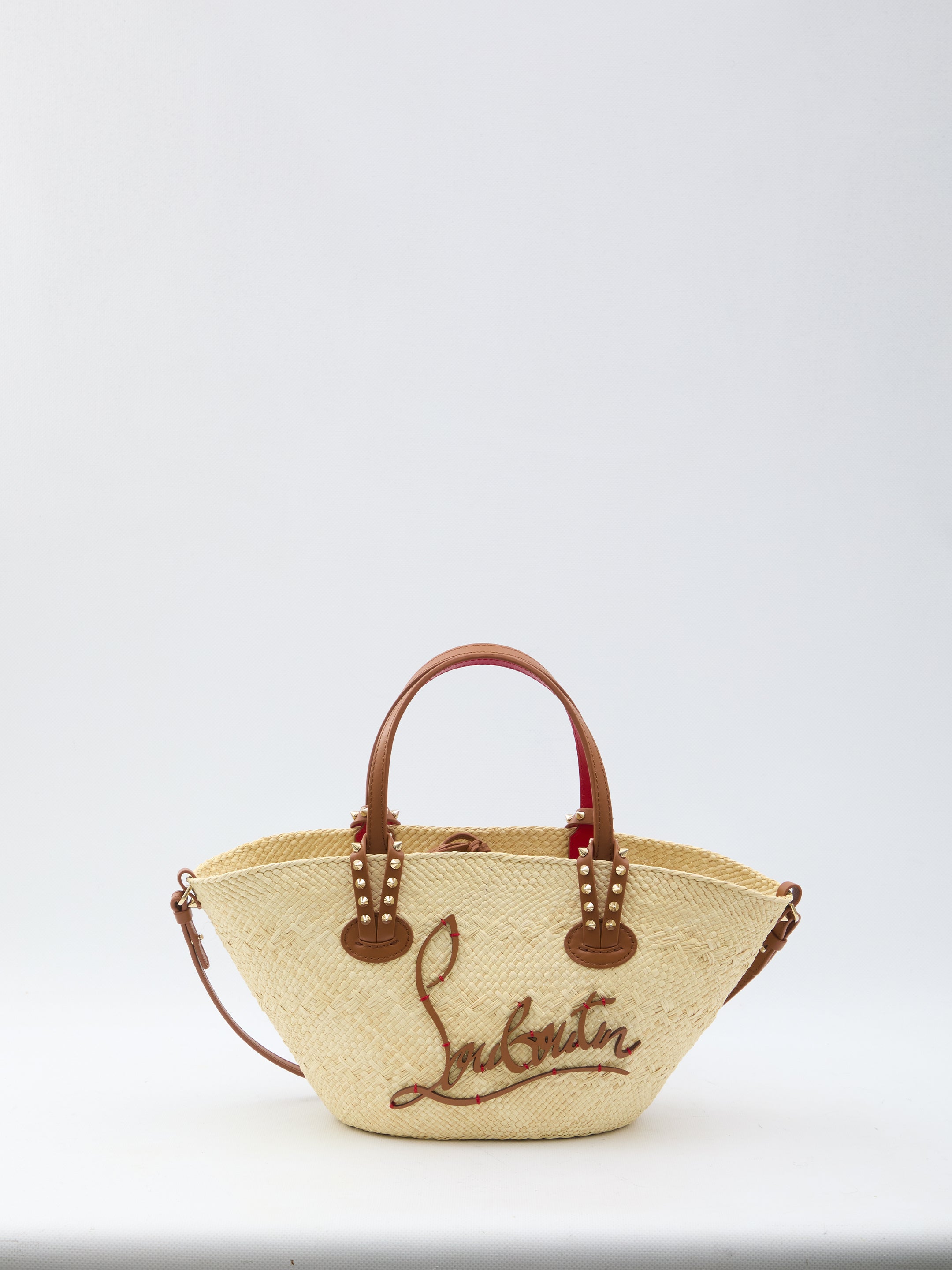 Beige Leather Bag