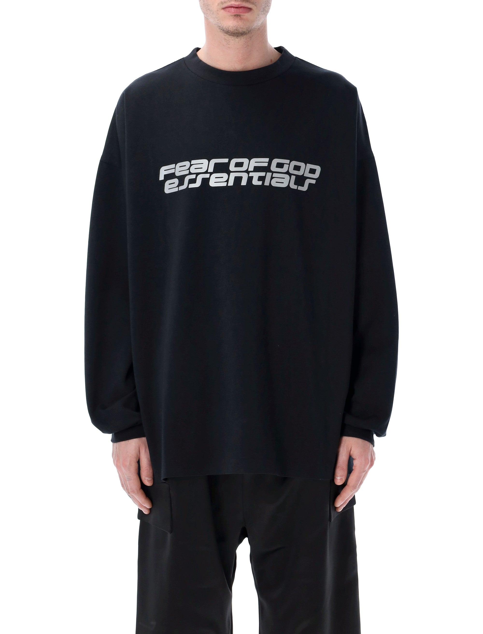 90S Ponte Long Sleeve Black