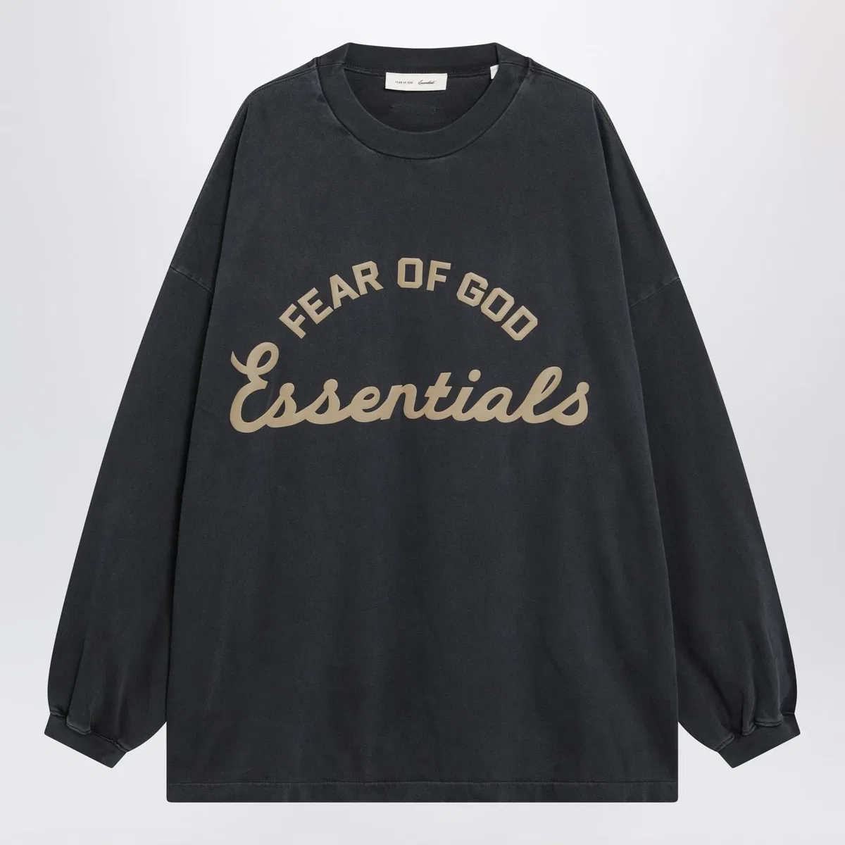Training 90S Longsleeve Grey Cotton Jersey Tshirt