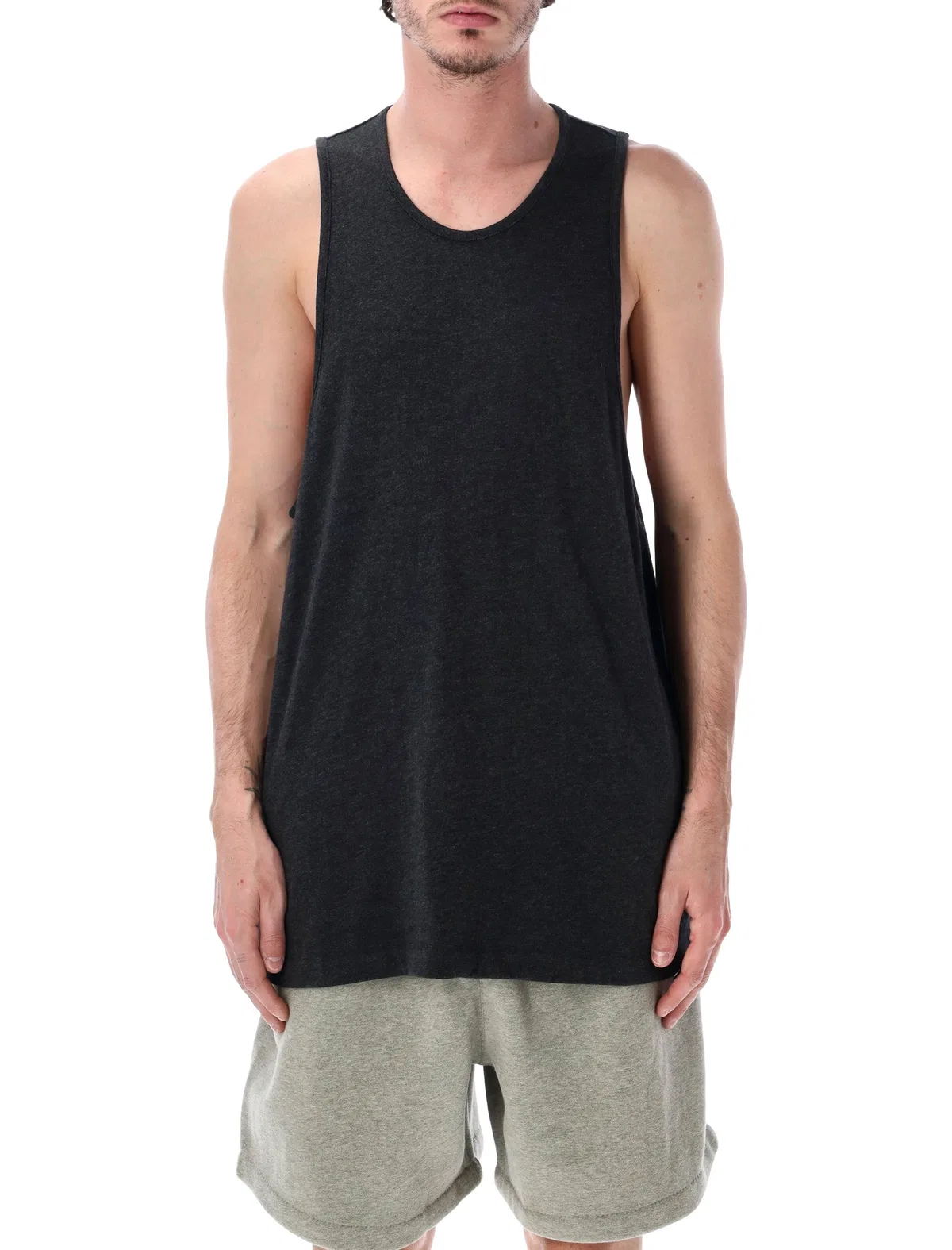 Essentials Fear Of God Black Signature Tank Top