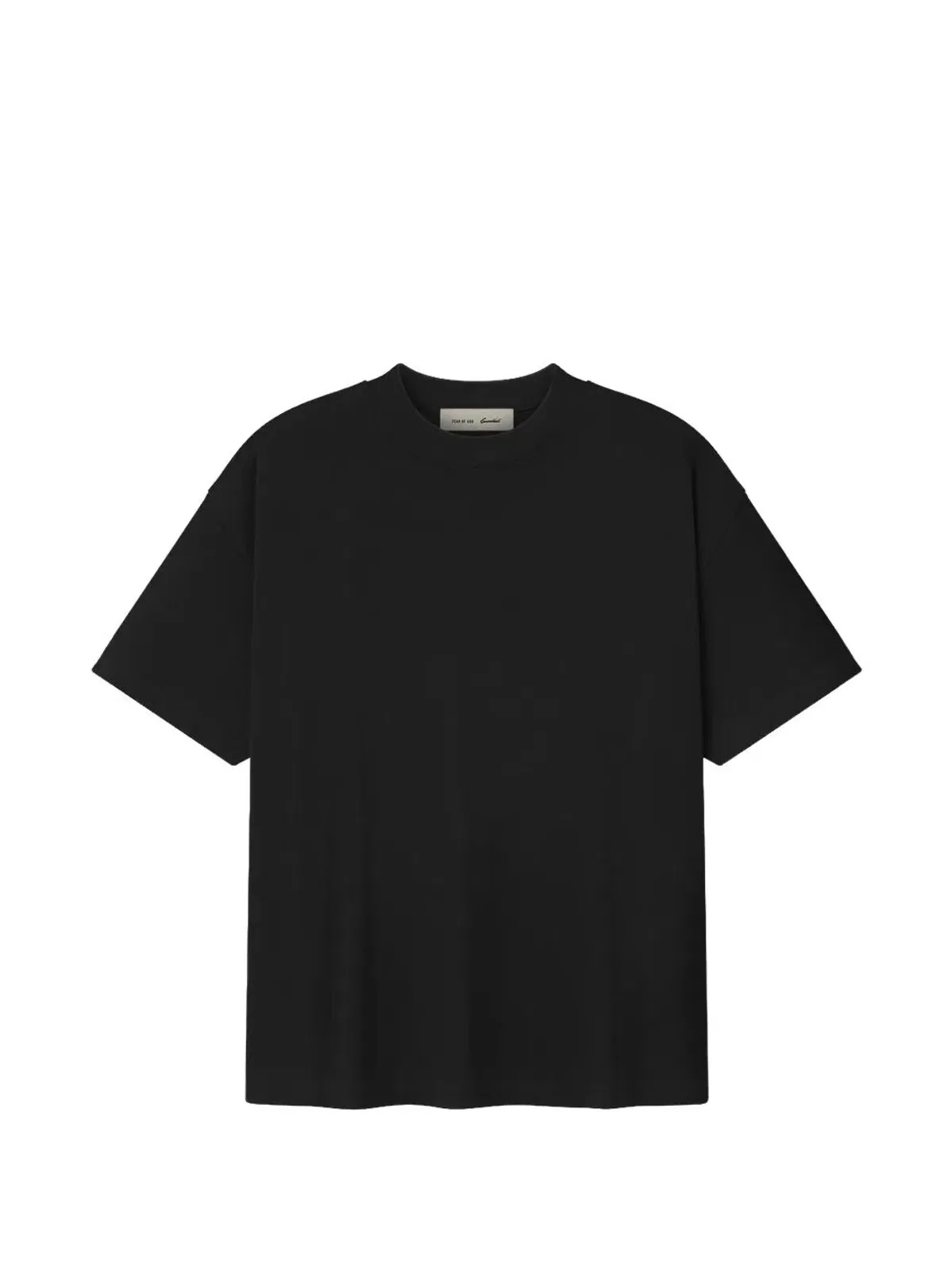 Essentials Signature 90s Short Sleeve Tee In Black