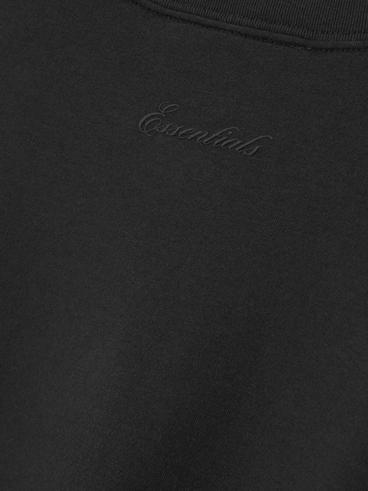 Essentials Signature 90s Short Sleeve Tee In Black