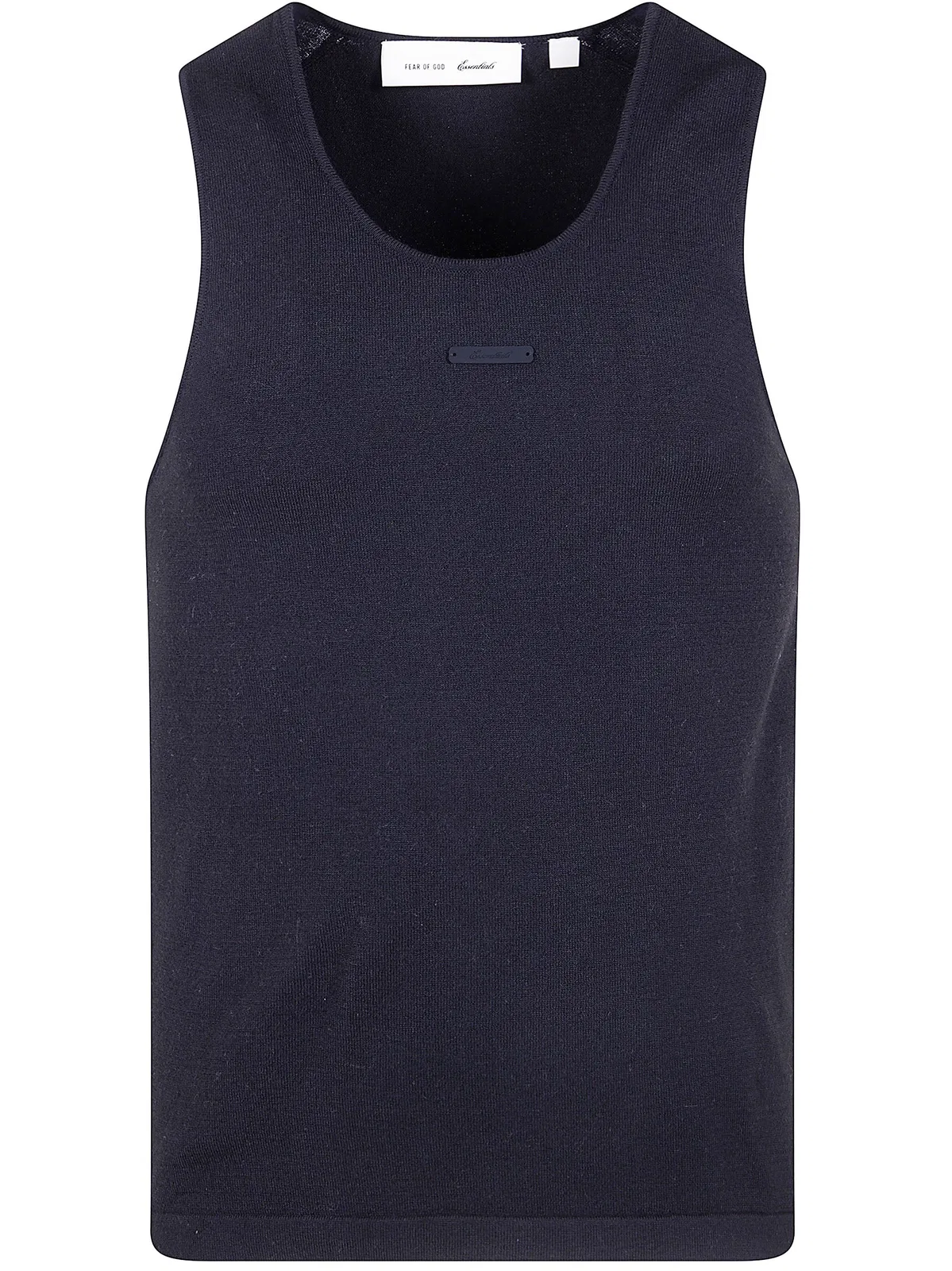 Essentials Fear Of God  Women`s "classic" Knit Tank In Black