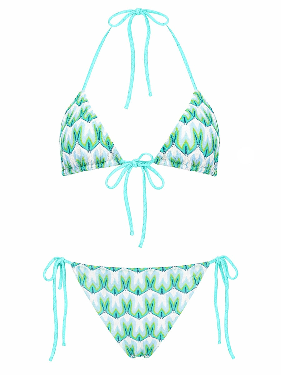 Costume Bikini Con Stampa