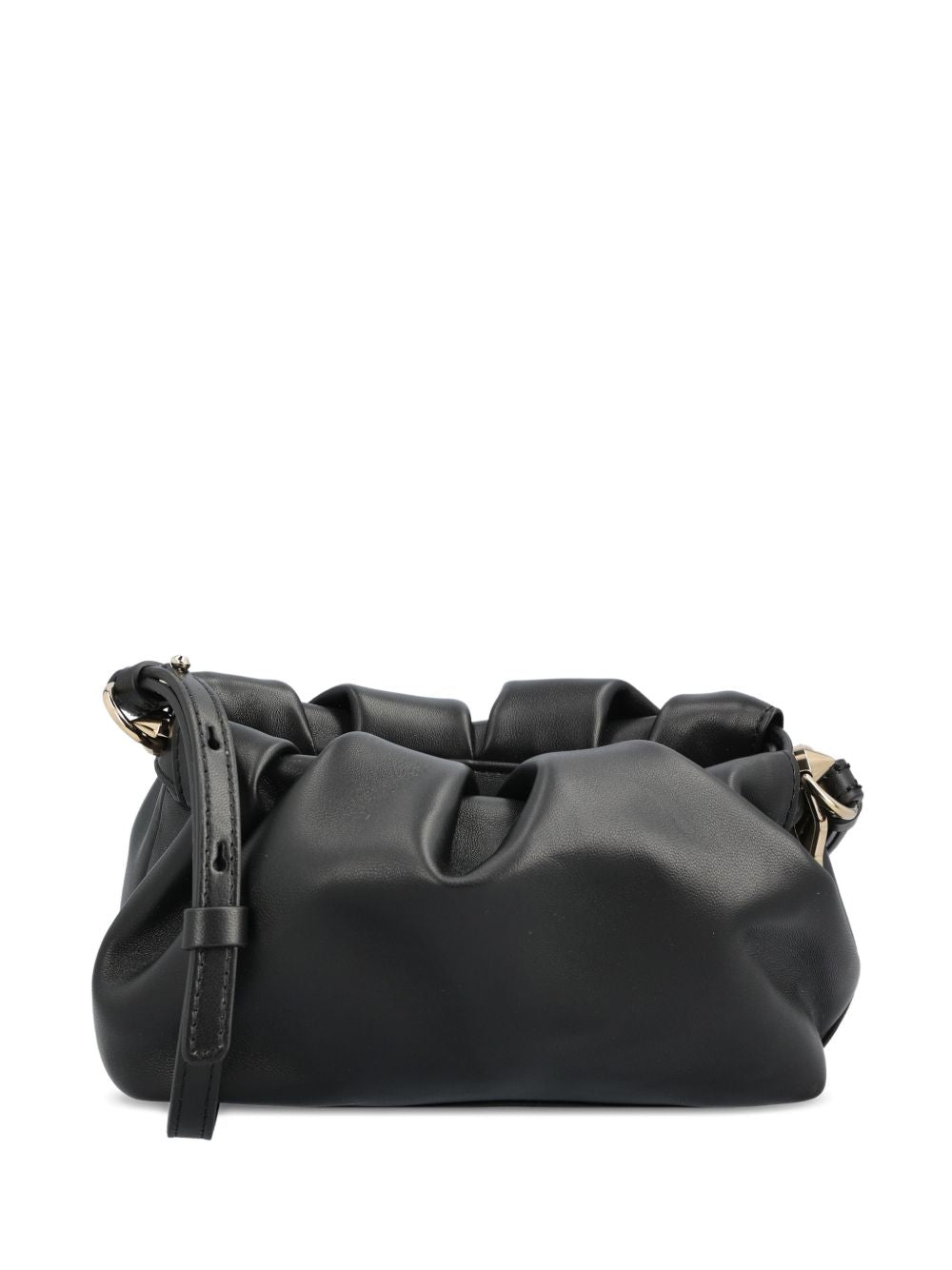 Leather Slouchy Shoulder Bag