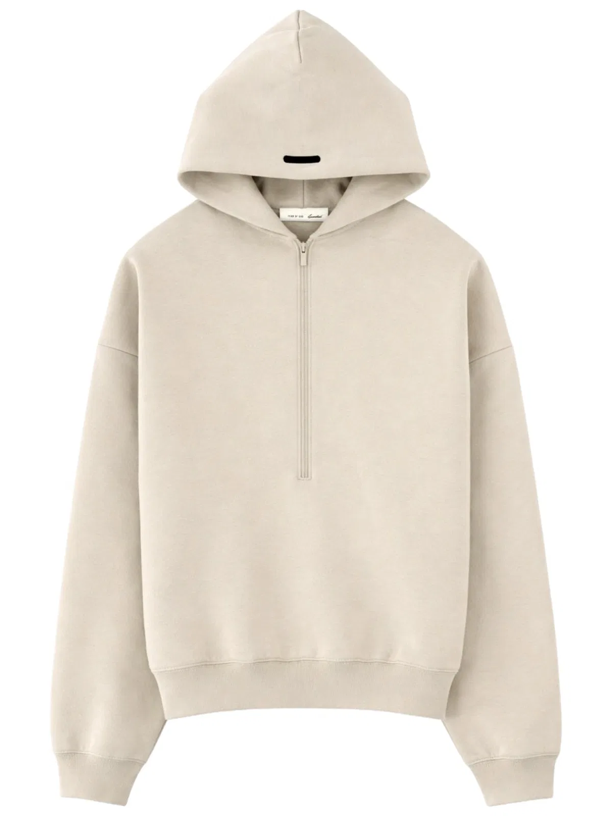Felpa Con Zip E Cappuccio