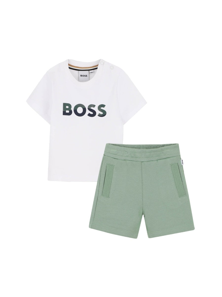 Set T-Shirt Logo E Bermuda