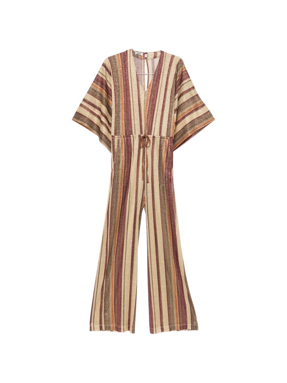 Striped Long Jumpsuit