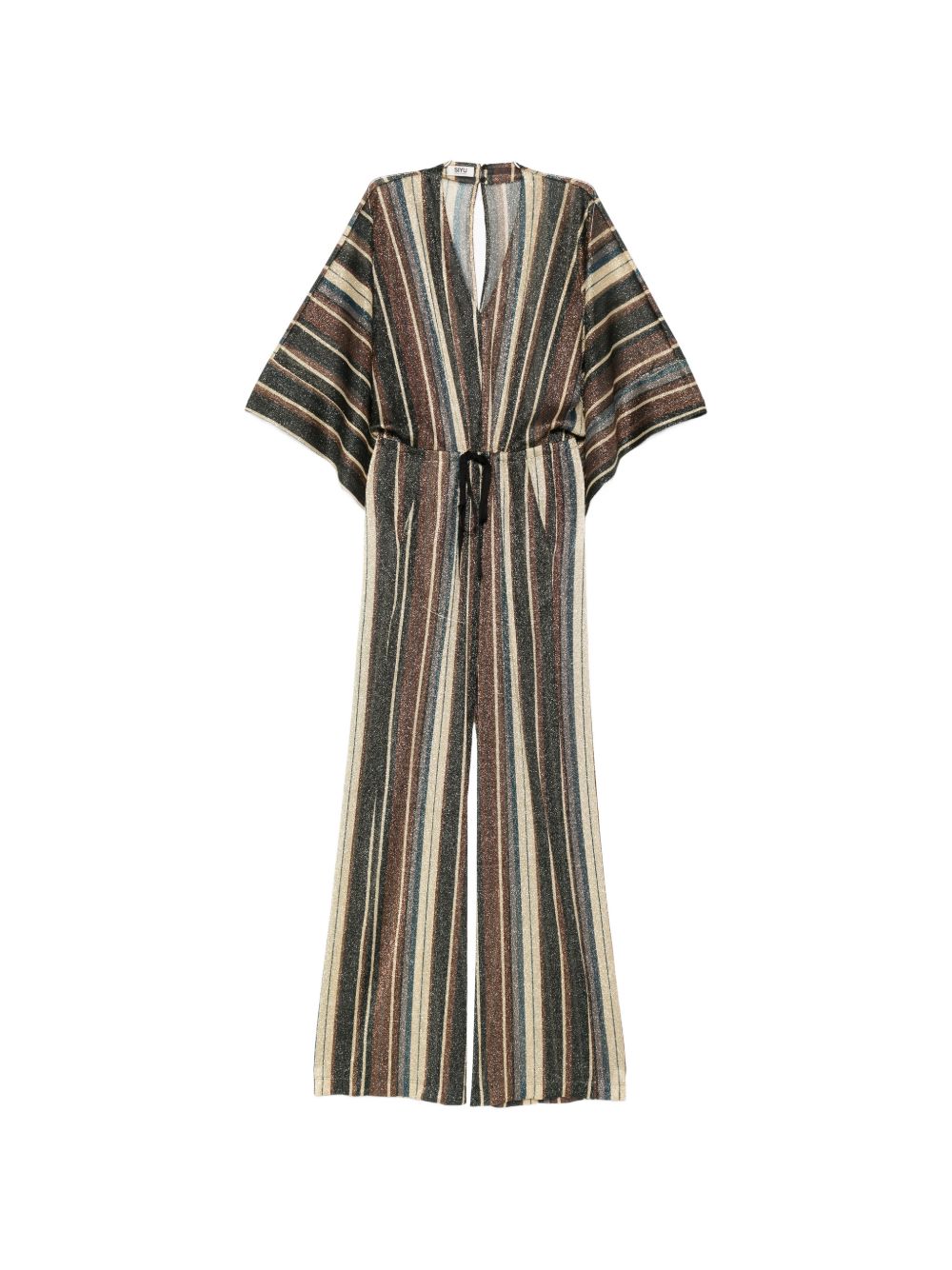 Striped Long Jumpsuit