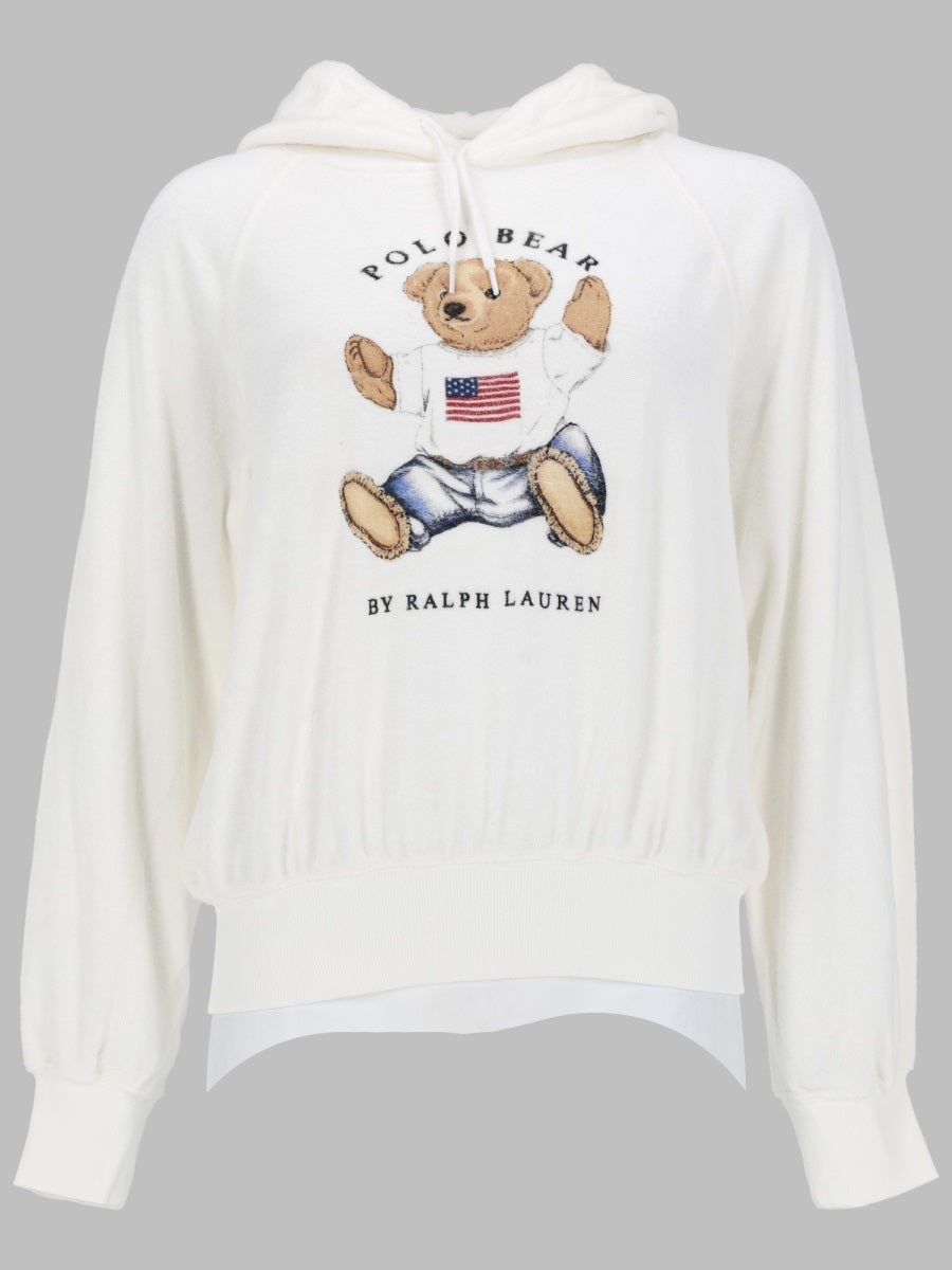 Felpa "Polo Bear" Con Logo