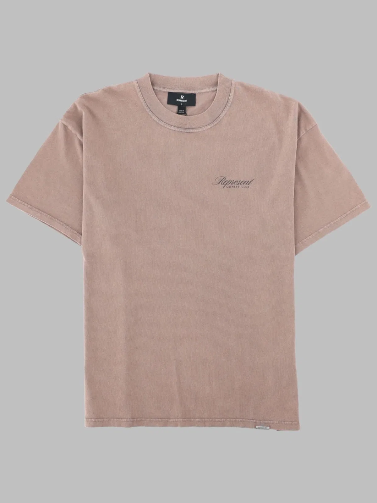 Represent Owners Club Script Tee In Pink