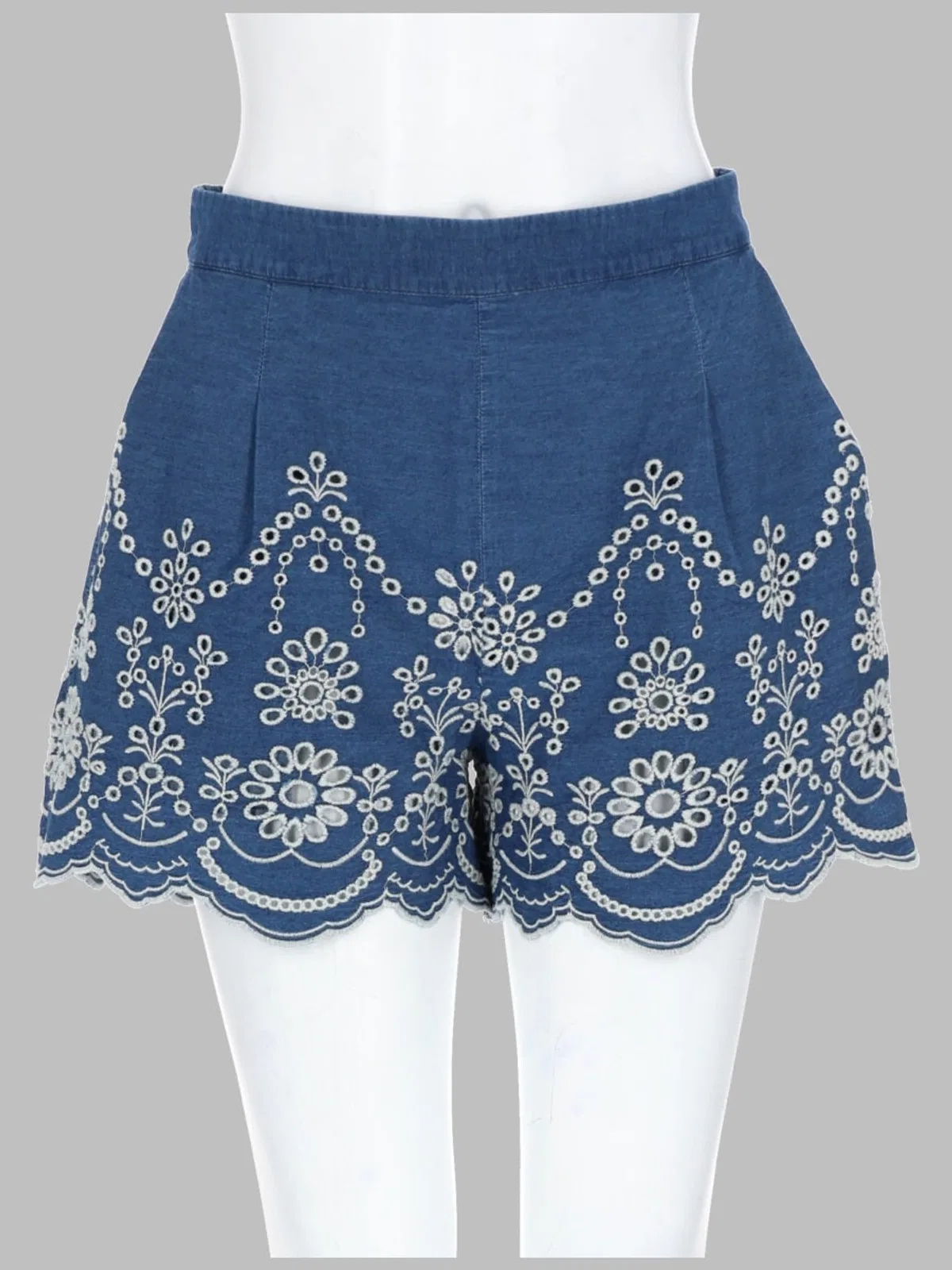 Shorts "Amani" In Chambray