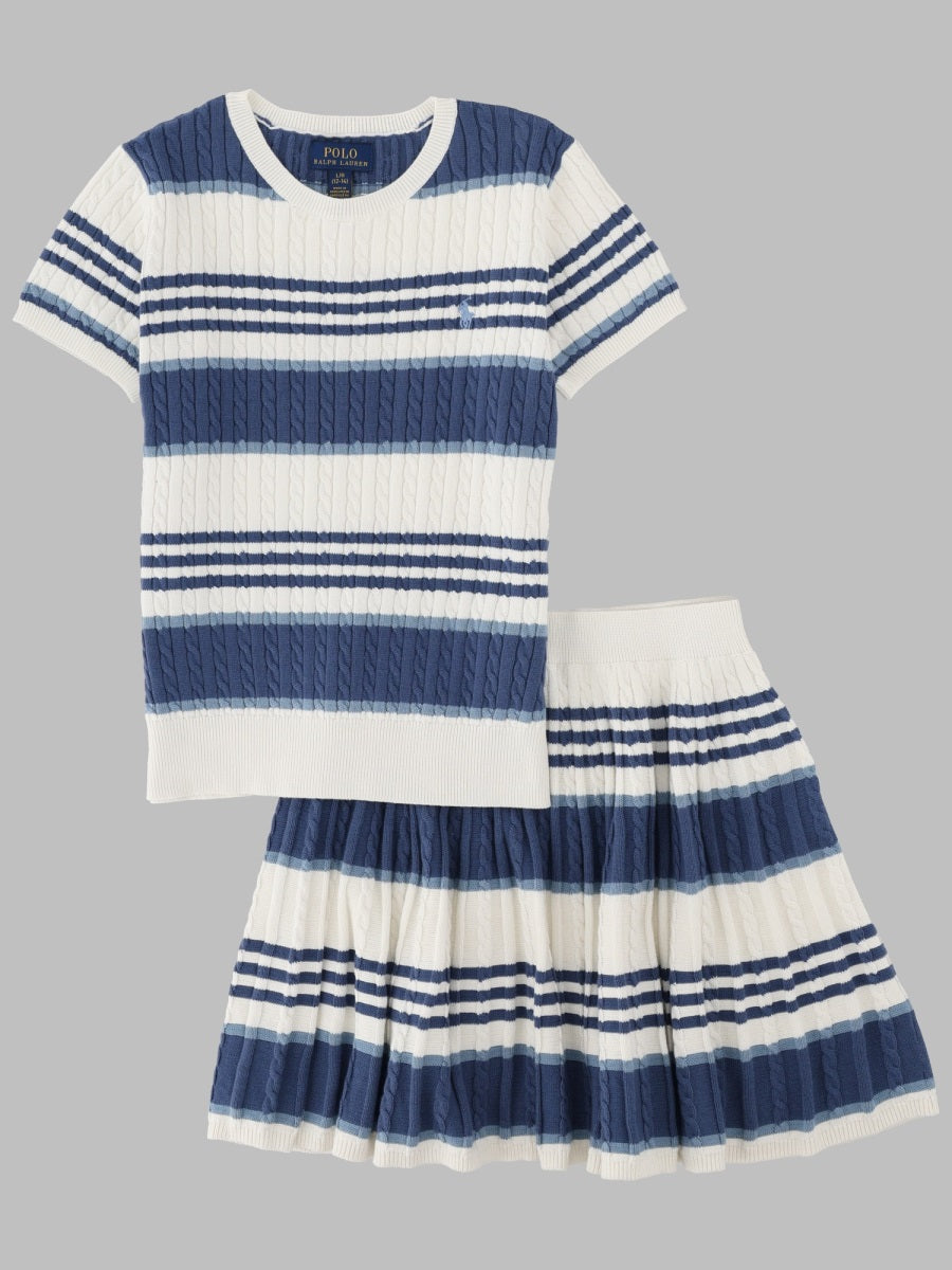 Sweater-Skirt Set-Outfit Set