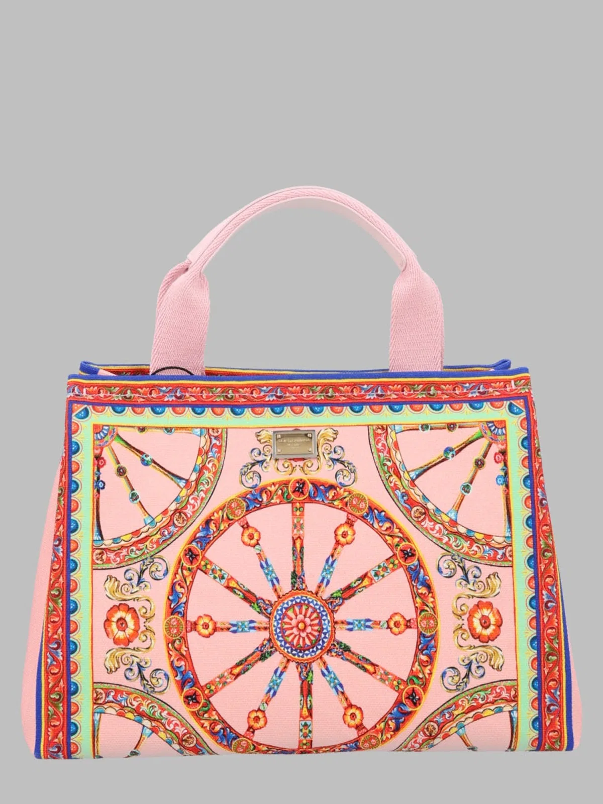 Dolce & Gabbana Shopping Canvas St+Vit.liscio Carretto Fld