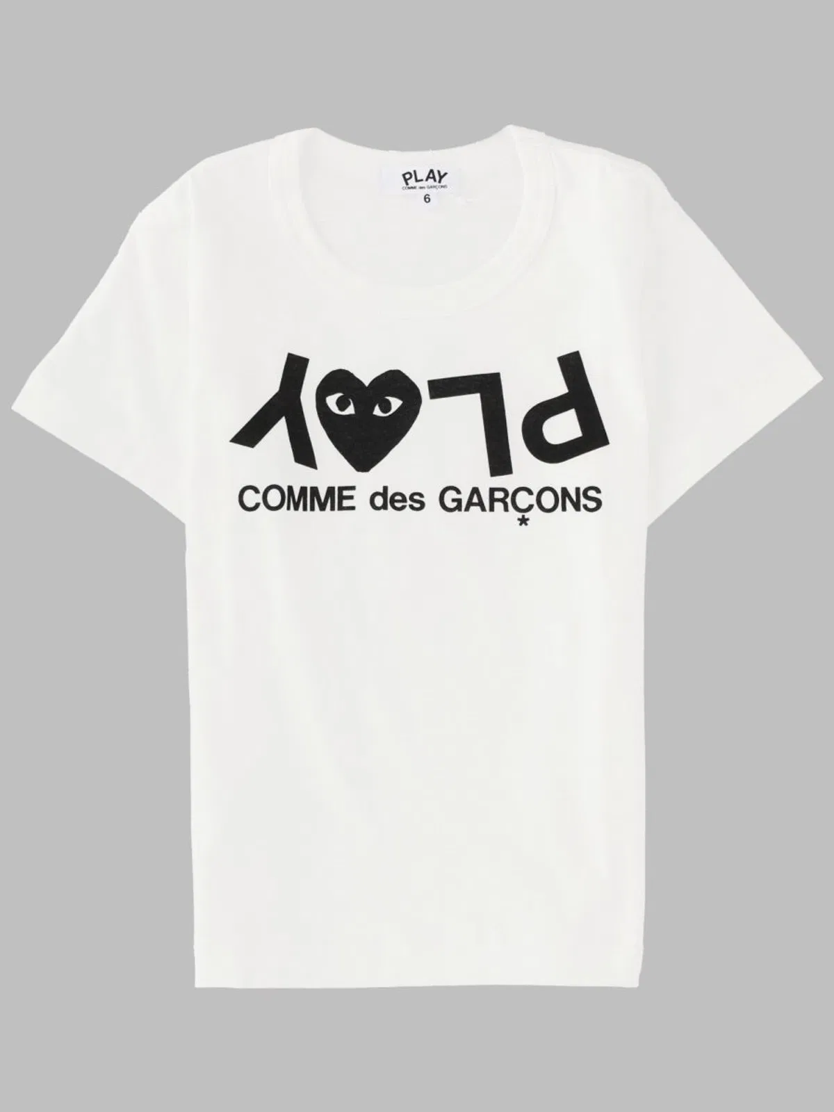 Comme Des Garcons Play Short Sleeve T-Shirt