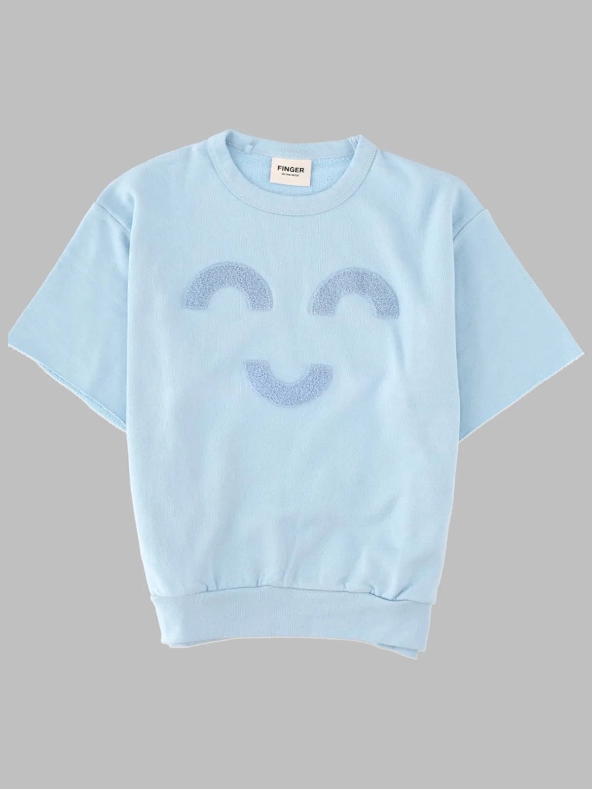 Bolt Dream Blue Macaroni - Short Sleeve Sweater