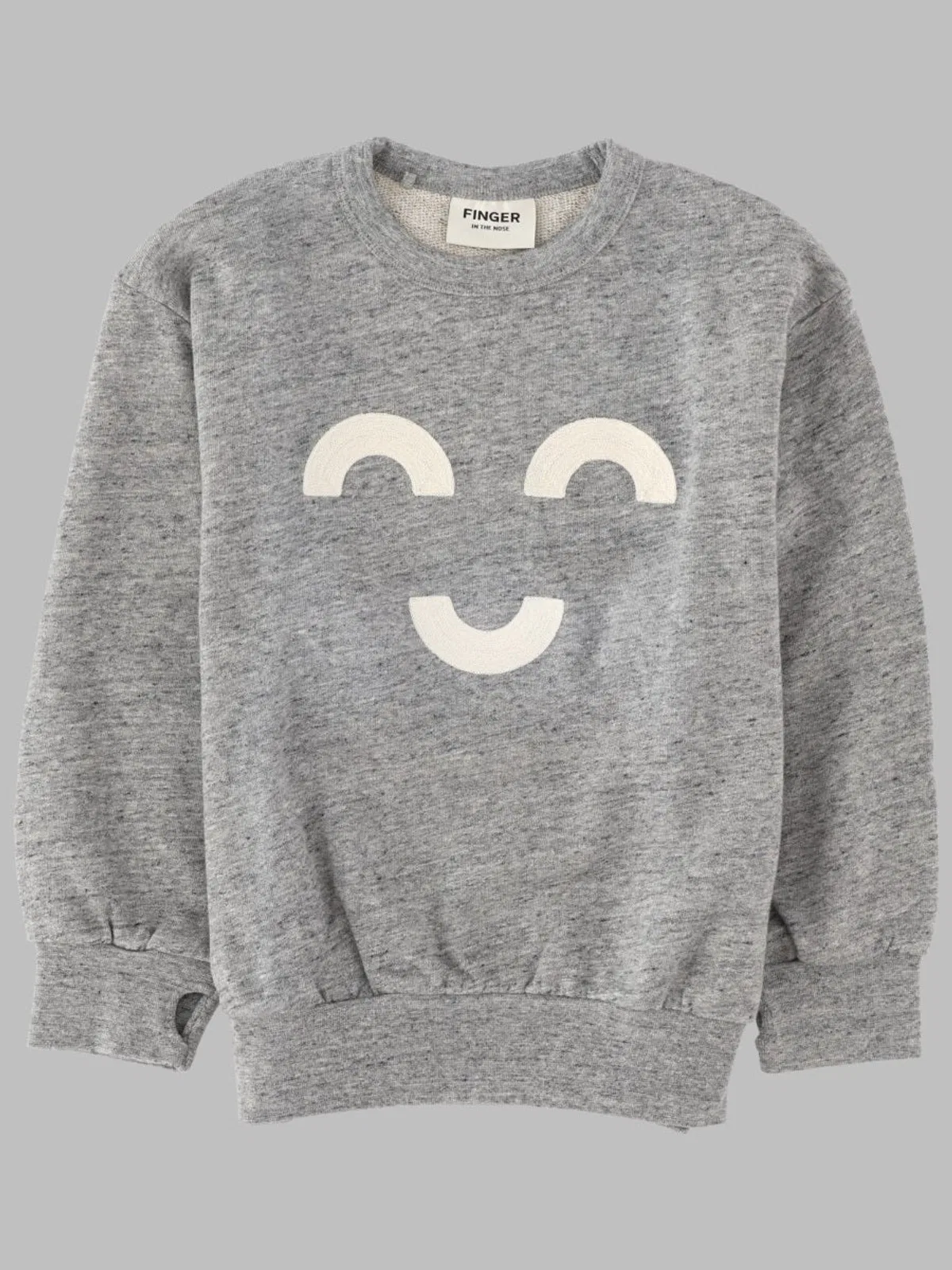 Wawe Heather Grey Macaroni - Loose Sweater