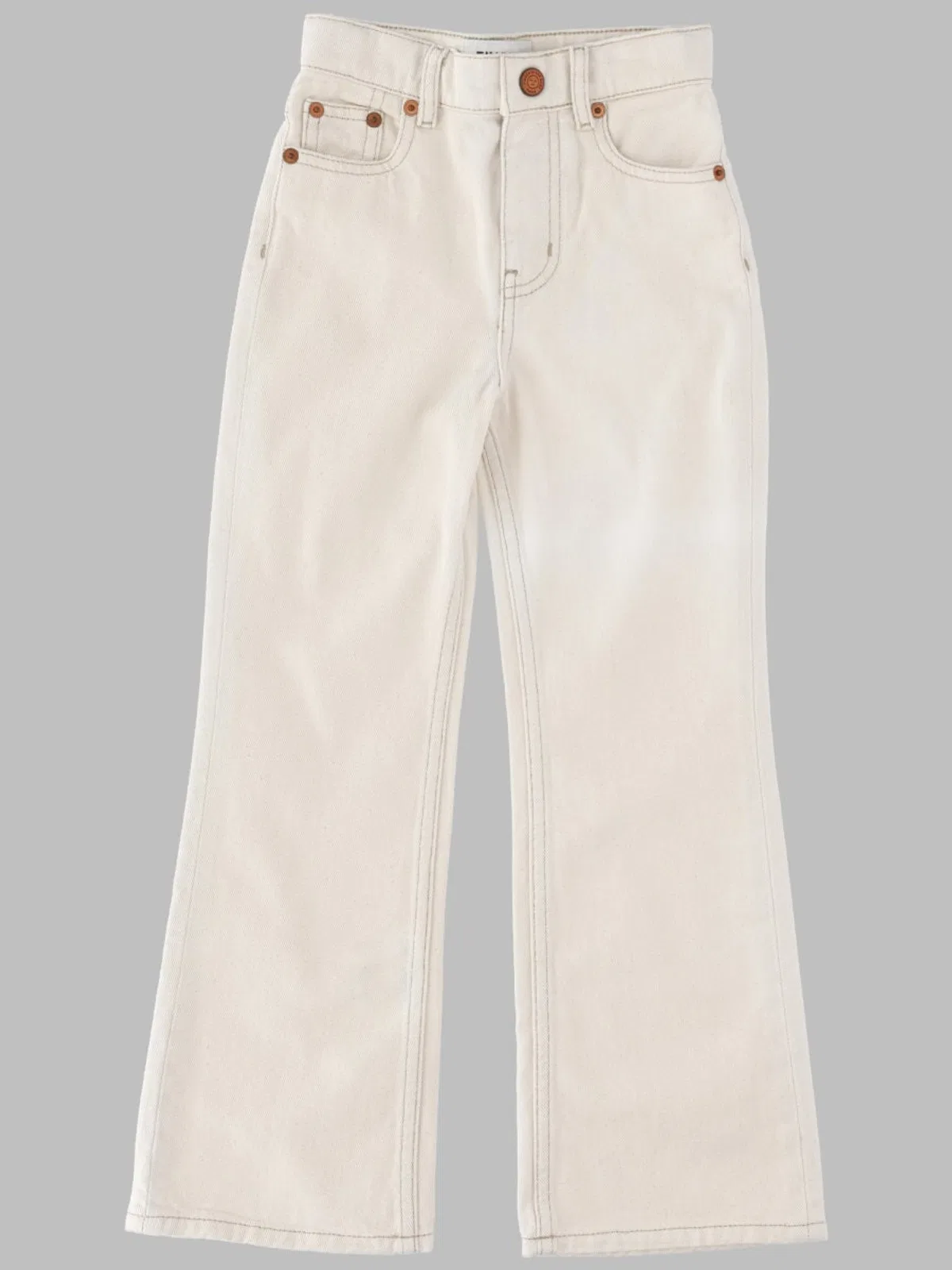 Fiona Raw Ecru - Flare Fit Jeans