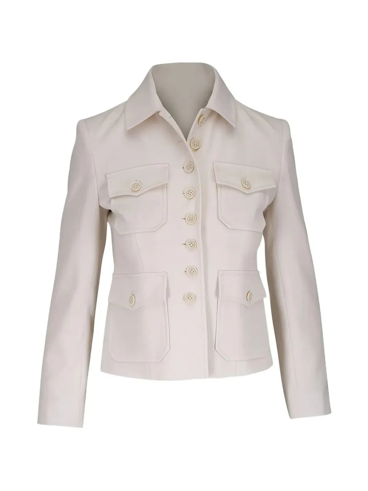 Jamison Jacket 4 Pockets Ecru