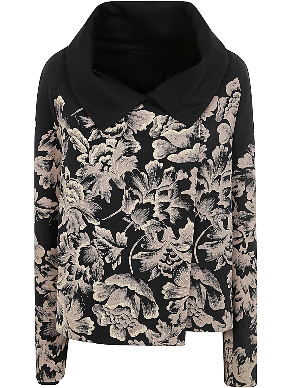 Double Print & Embroidered Jacket