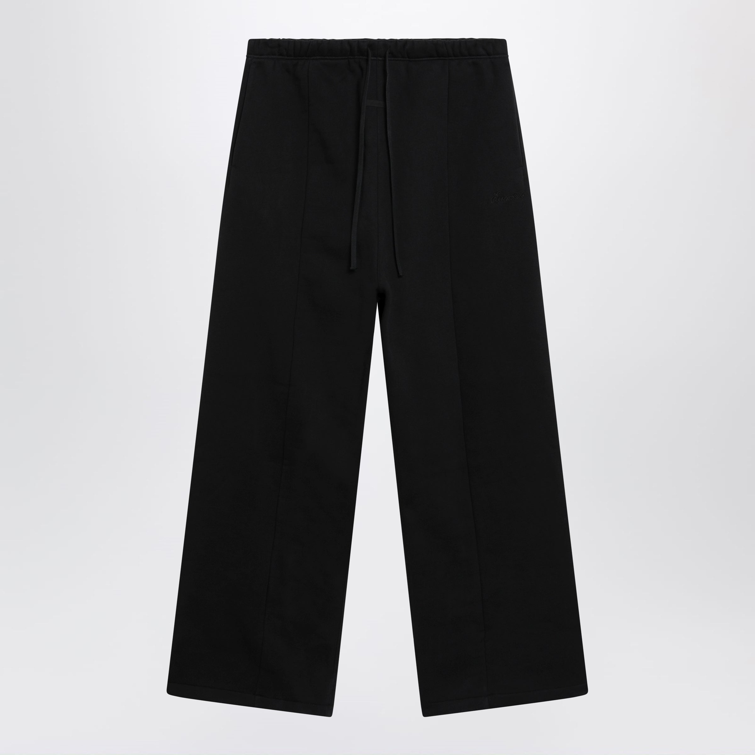 Signature Lounge Sweatpants In Cotton Fleece, Black