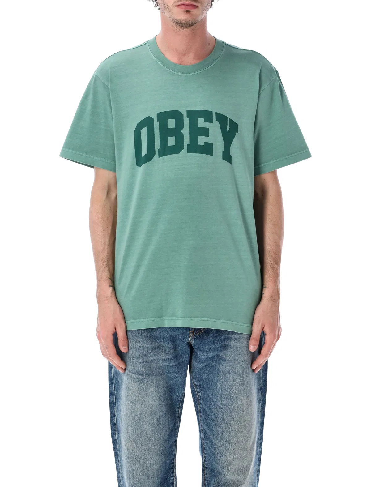 Pigment Cotton T-Shirt With Print