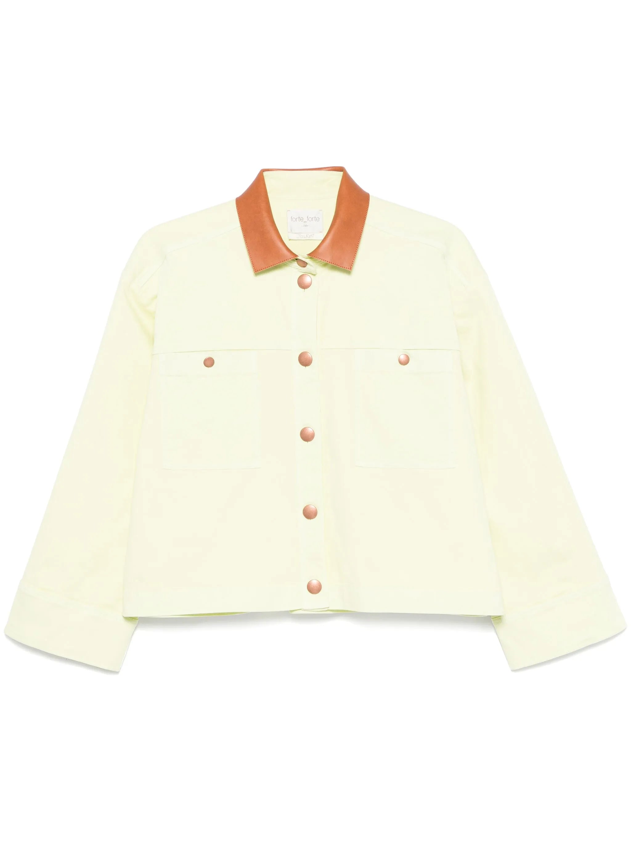 Forte Forte Daffodil Peached Cotton Worker Jacket