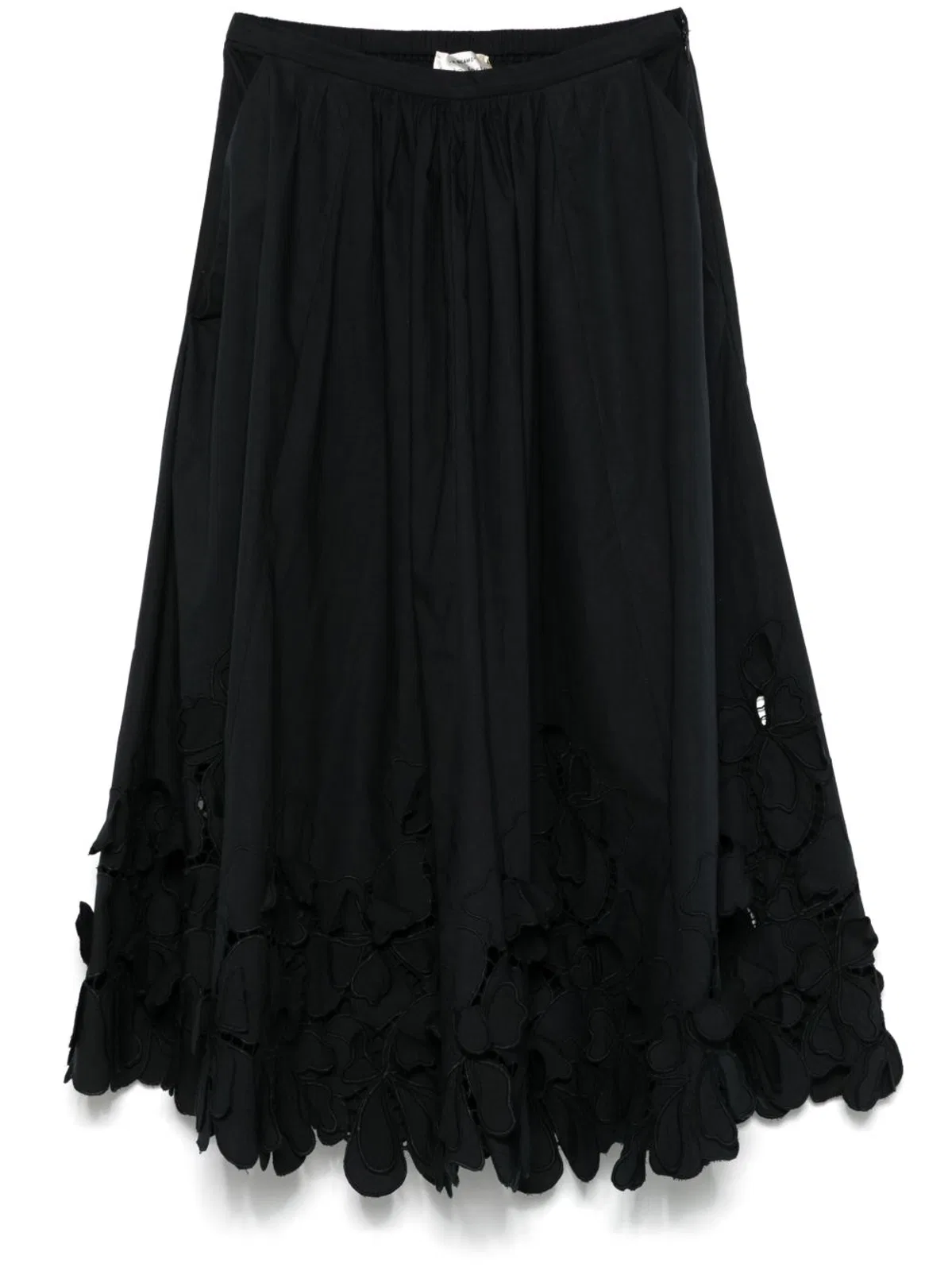 Embroidered Cotton Skirt