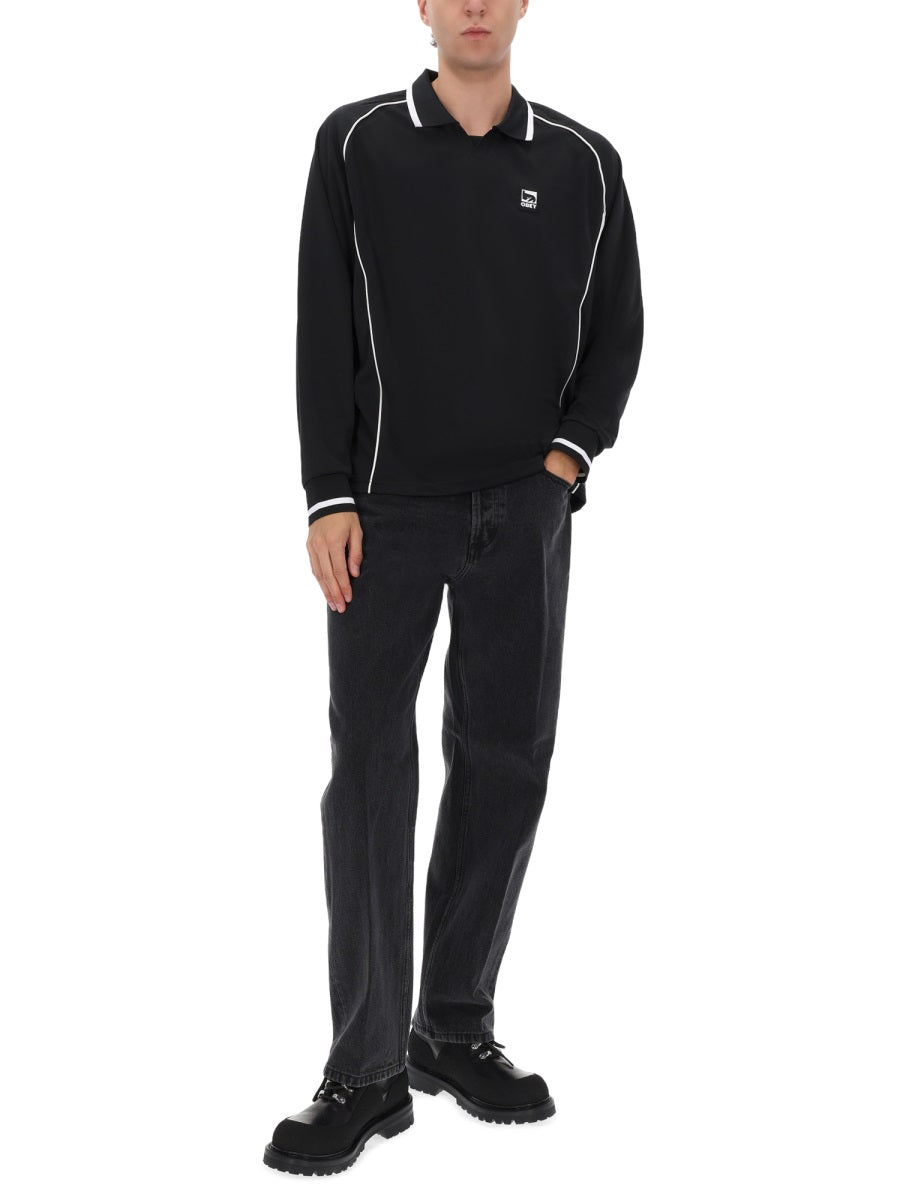 Black Cotton Jeans